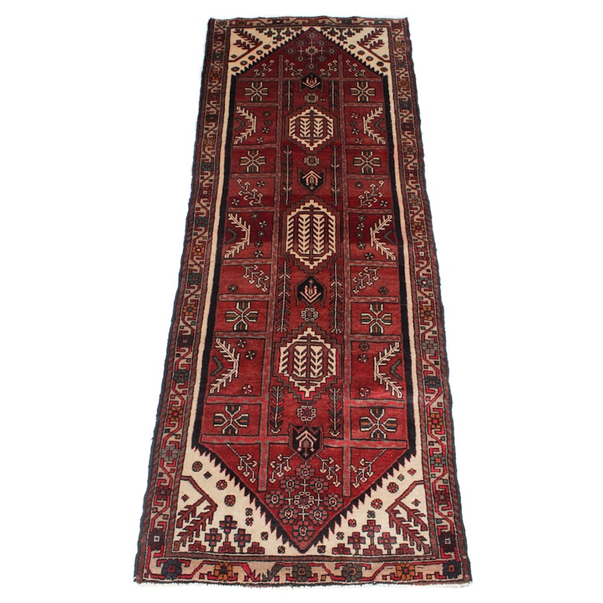 Hand-Knotted Northwest Persian Long Rug