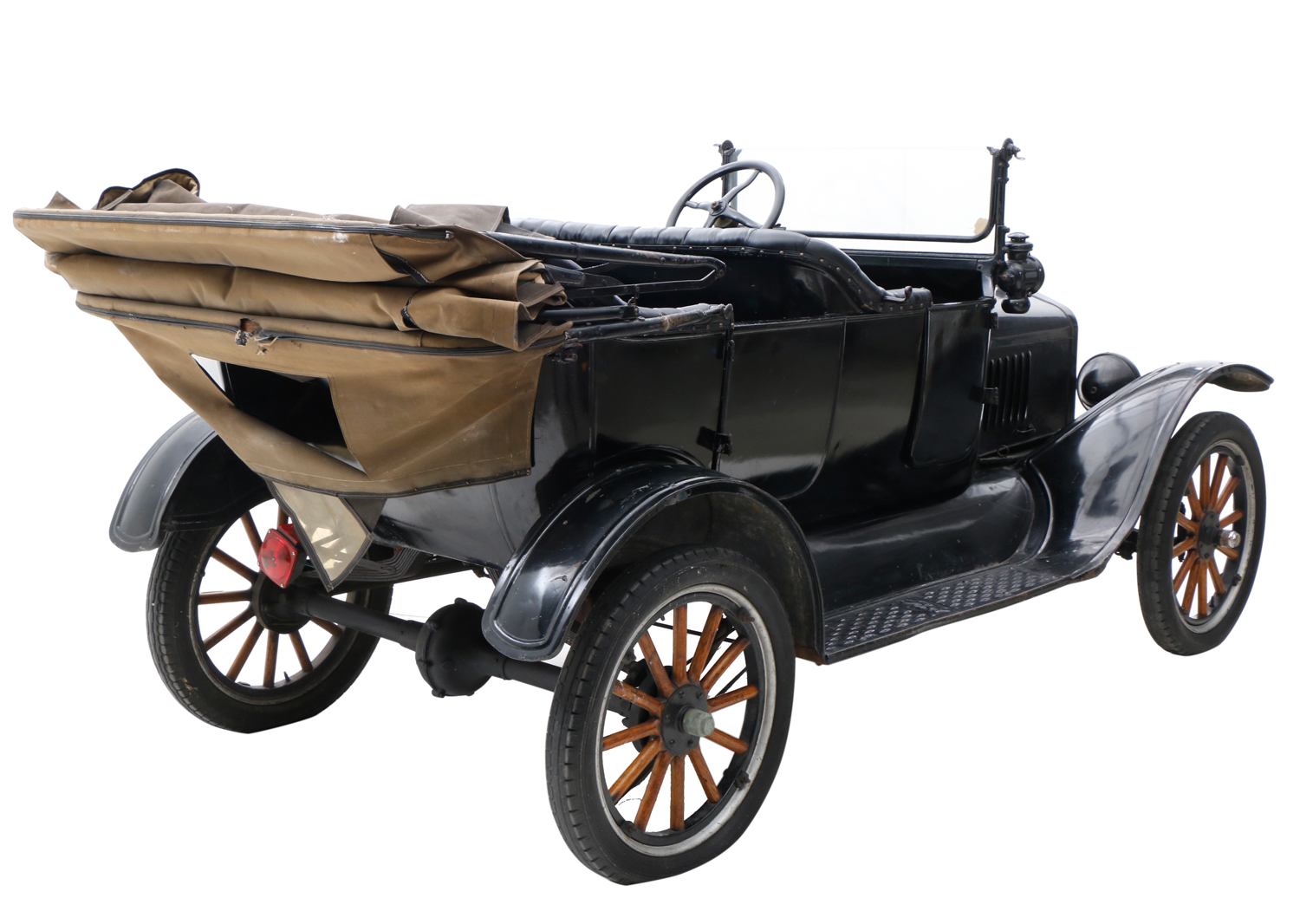 1920 Ford Model T Touring Car and Trailer