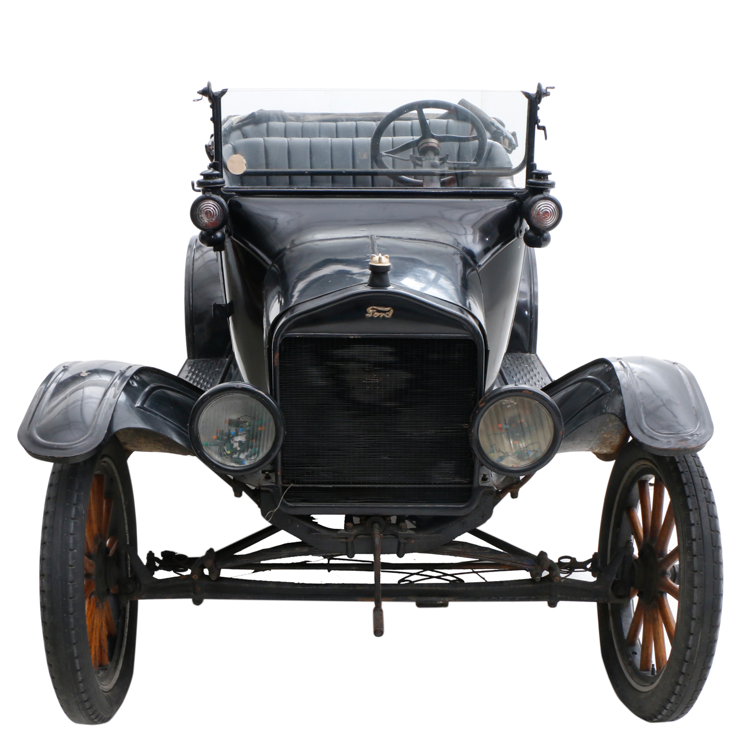 1920 Ford Model T Touring Car and Trailer