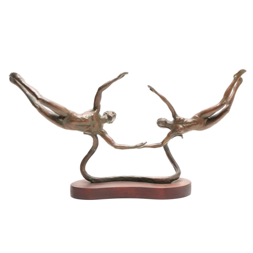 Randolph Johnston Limited Edition Bronze Sculpture