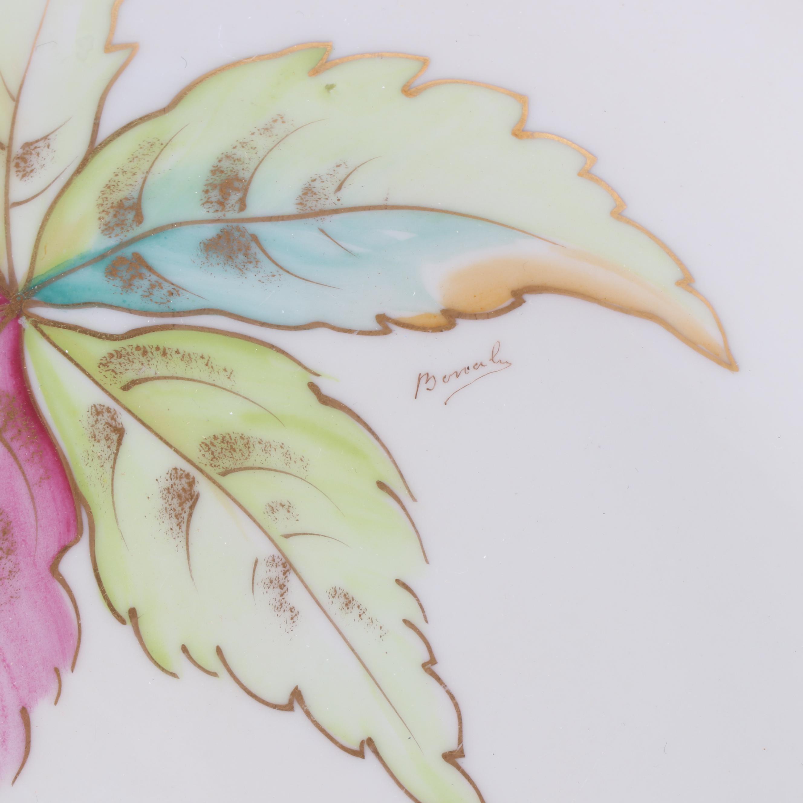 Jean Pouyat and Coiffe Limoges Porcelain Plates, Early 20th Century