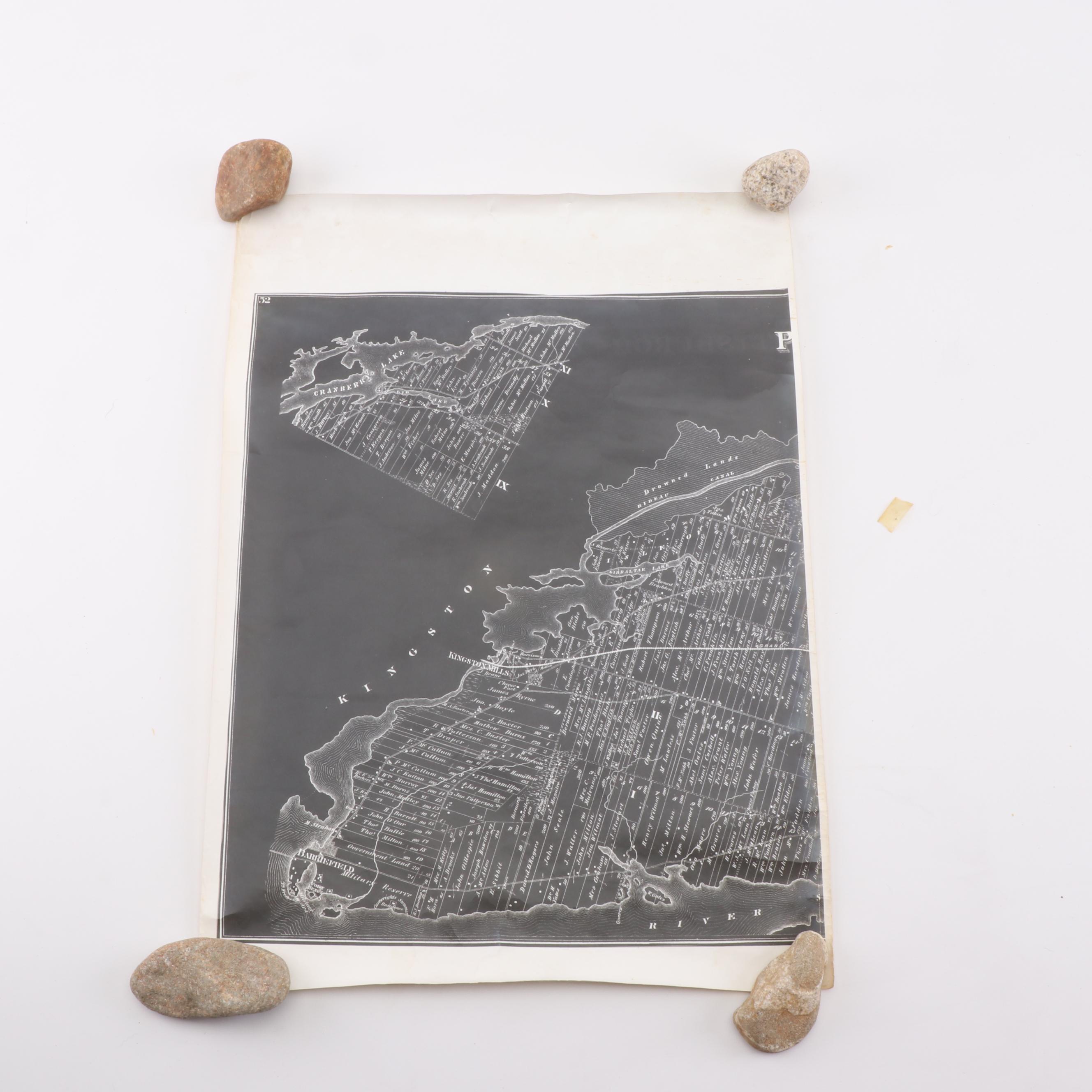 Massachusetts and New Hampshire Topographical Maps, 1940s