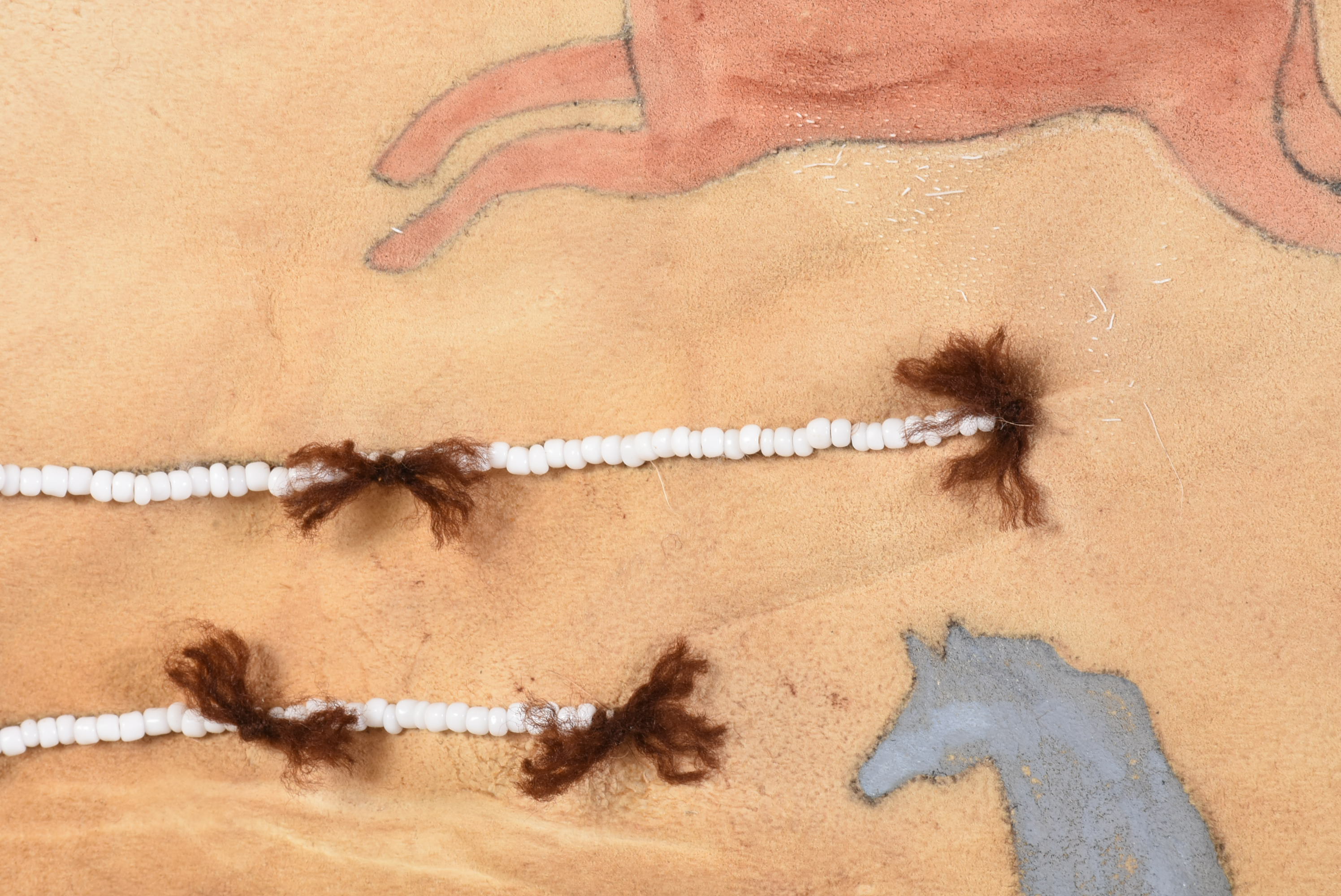 Gloria D’ _Many Horses Deer Hide"