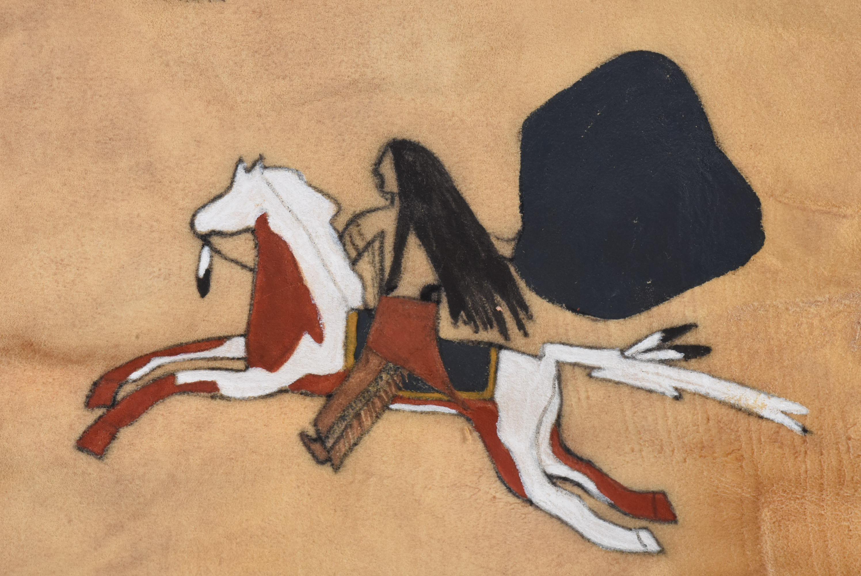 Gloria D’ _Many Horses Deer Hide"