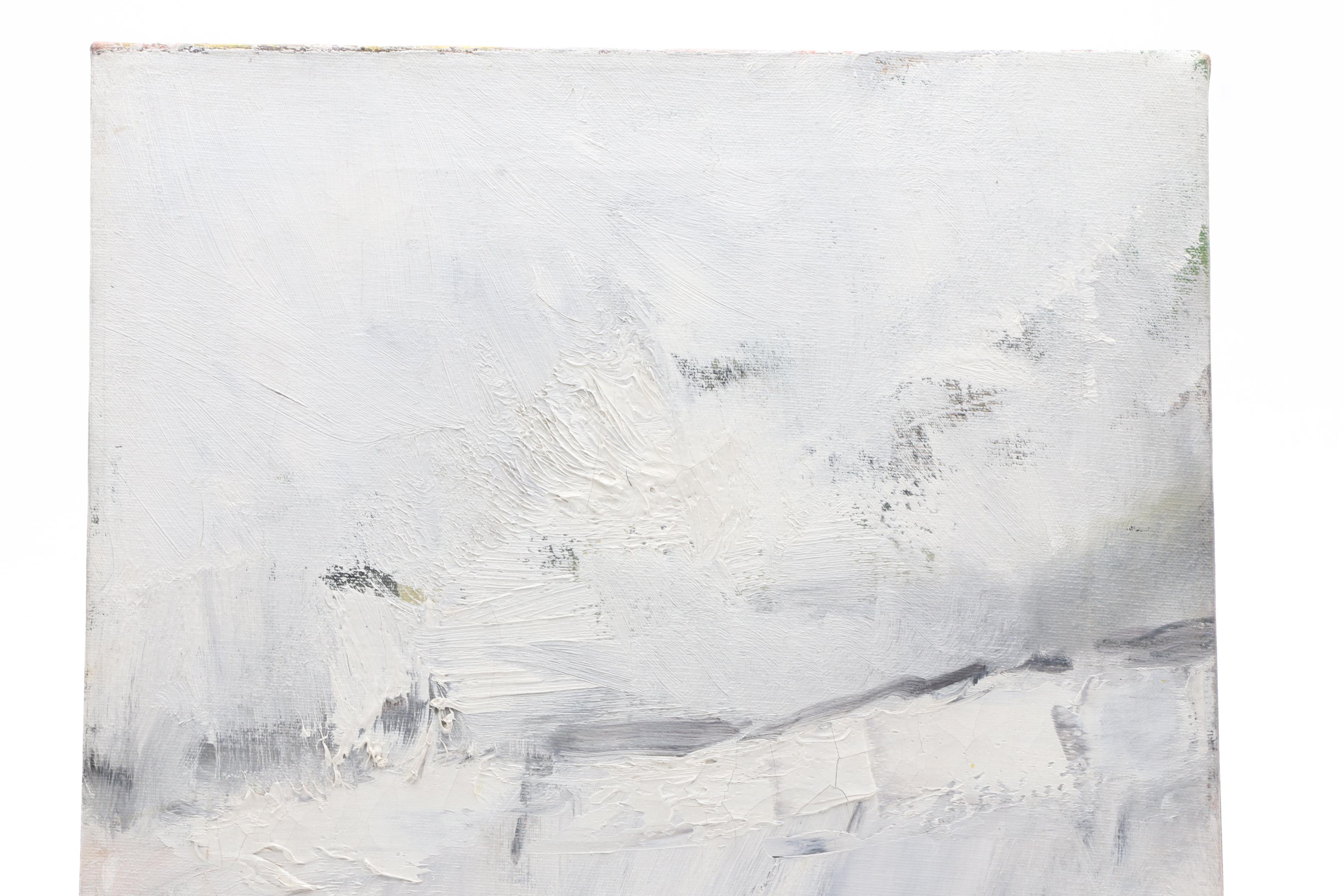 William Douglas McGee 1959 Oil Painting "White Divide"