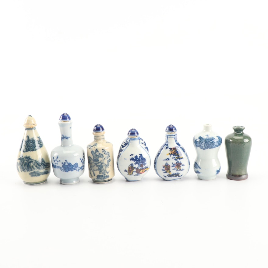 Chinese Ceramic Snuff Bottles