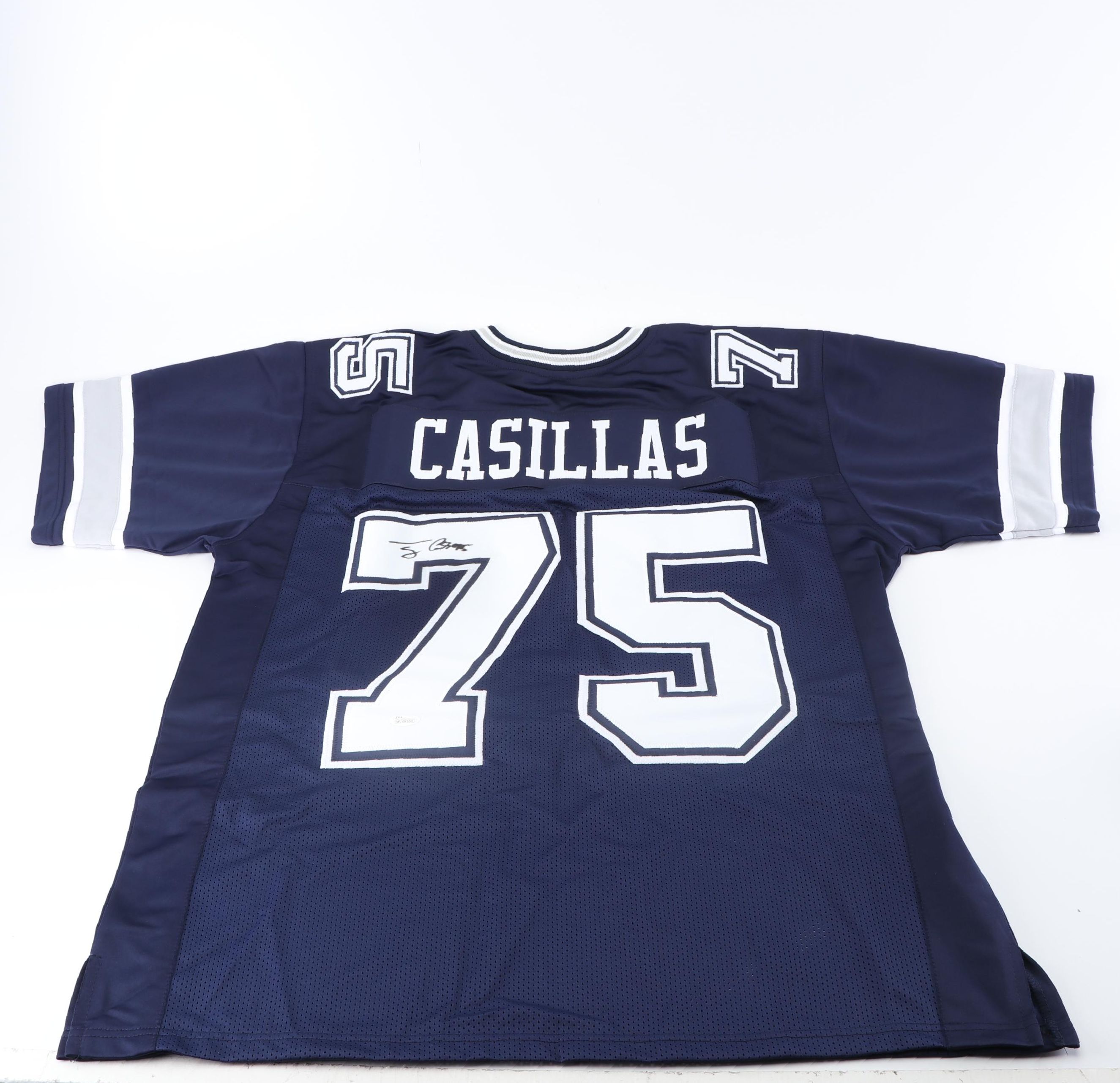 Tony Castillas Signed Dallas Cowboys Jersey