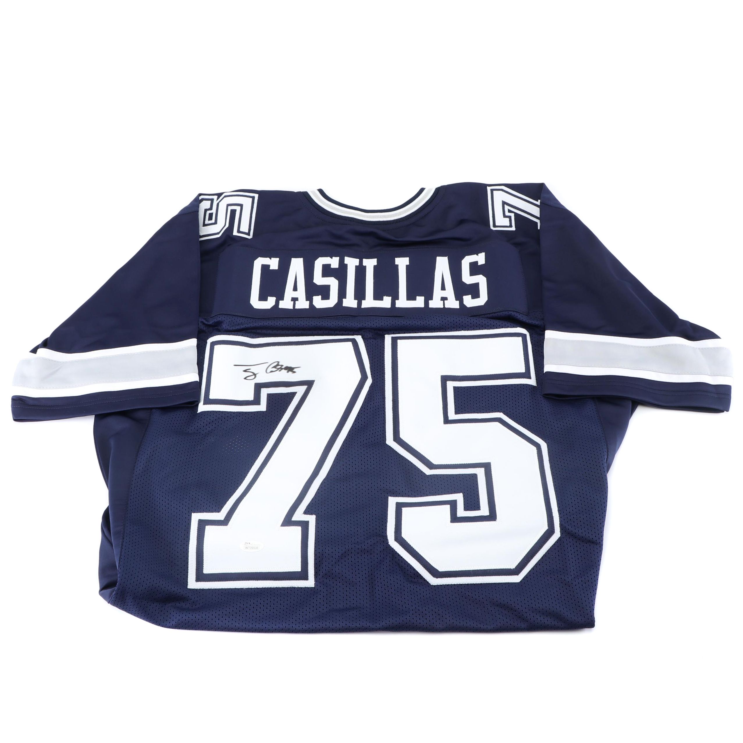 Tony Castillas Signed Dallas Cowboys Jersey