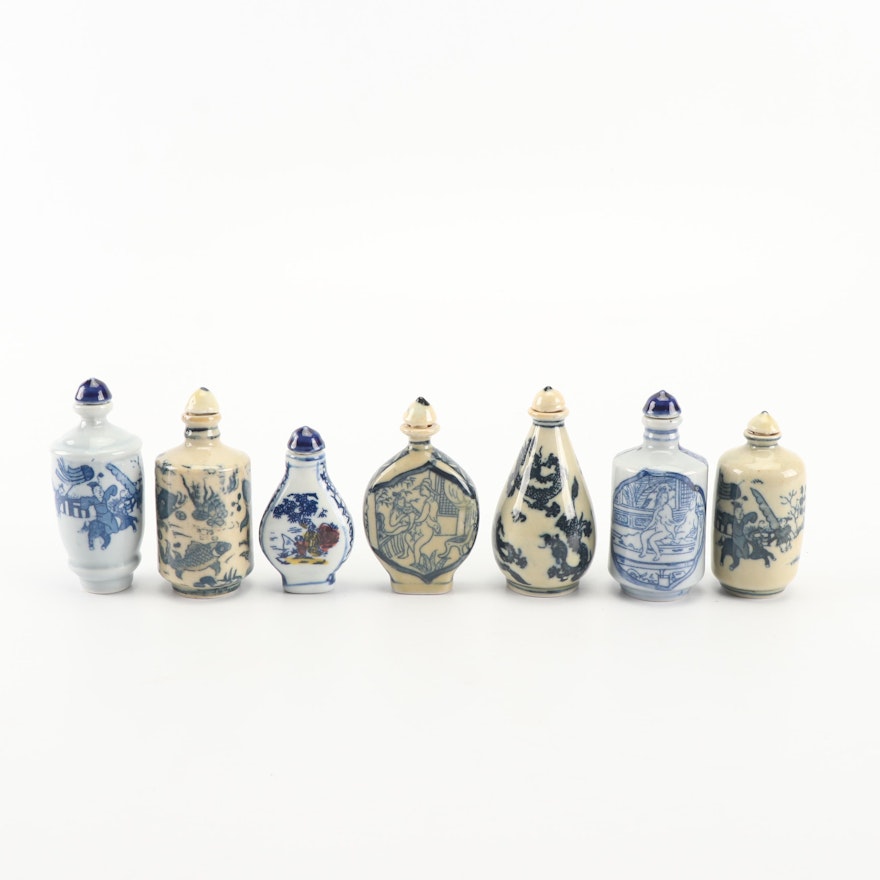 Chinese Ceramic Snuff Bottles