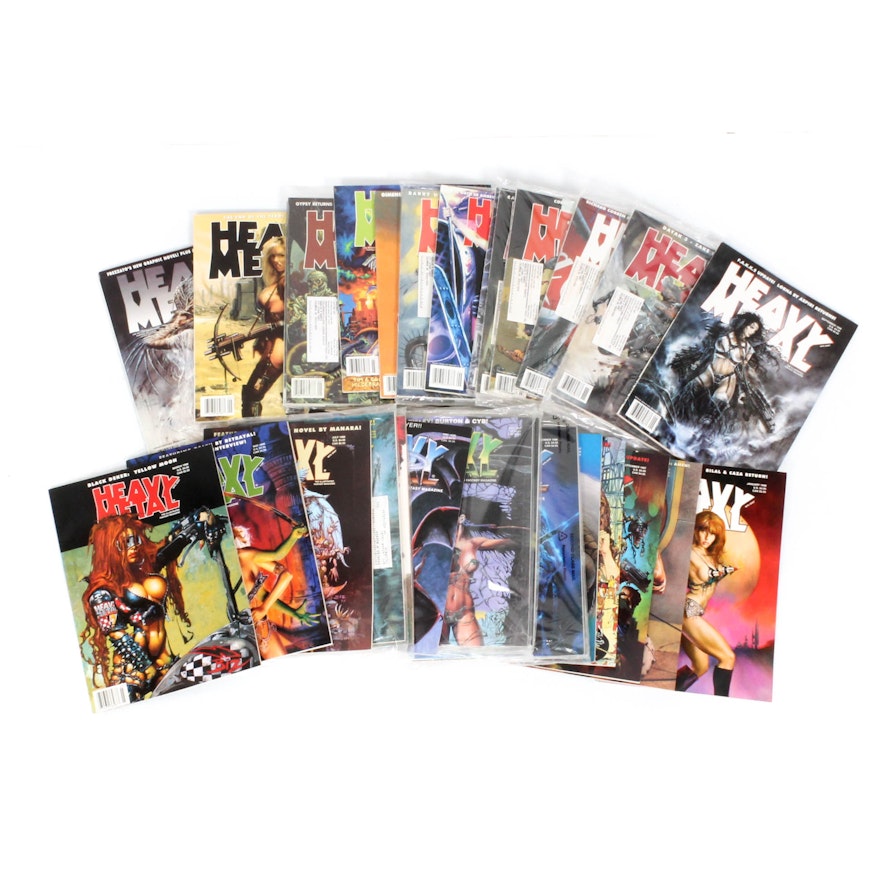 1996-2000 "Heavy Metal" Issues