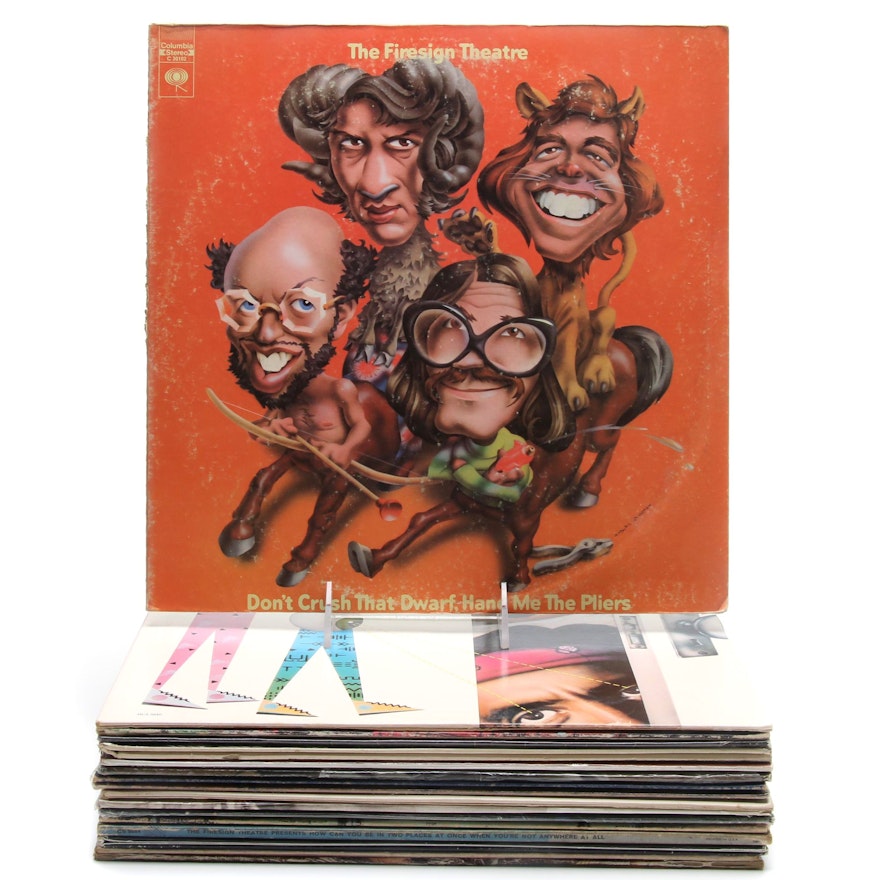 Comedy and Country Records Including Cheech & Chong, Wry Straw and More