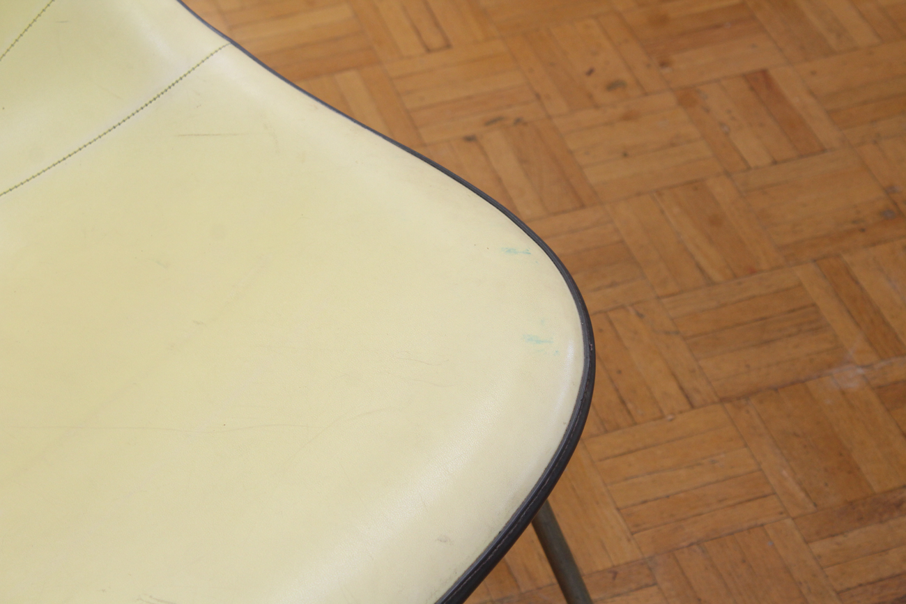 Pair of Mid Century Modern Herman Miller Molded Plastic Side Chairs