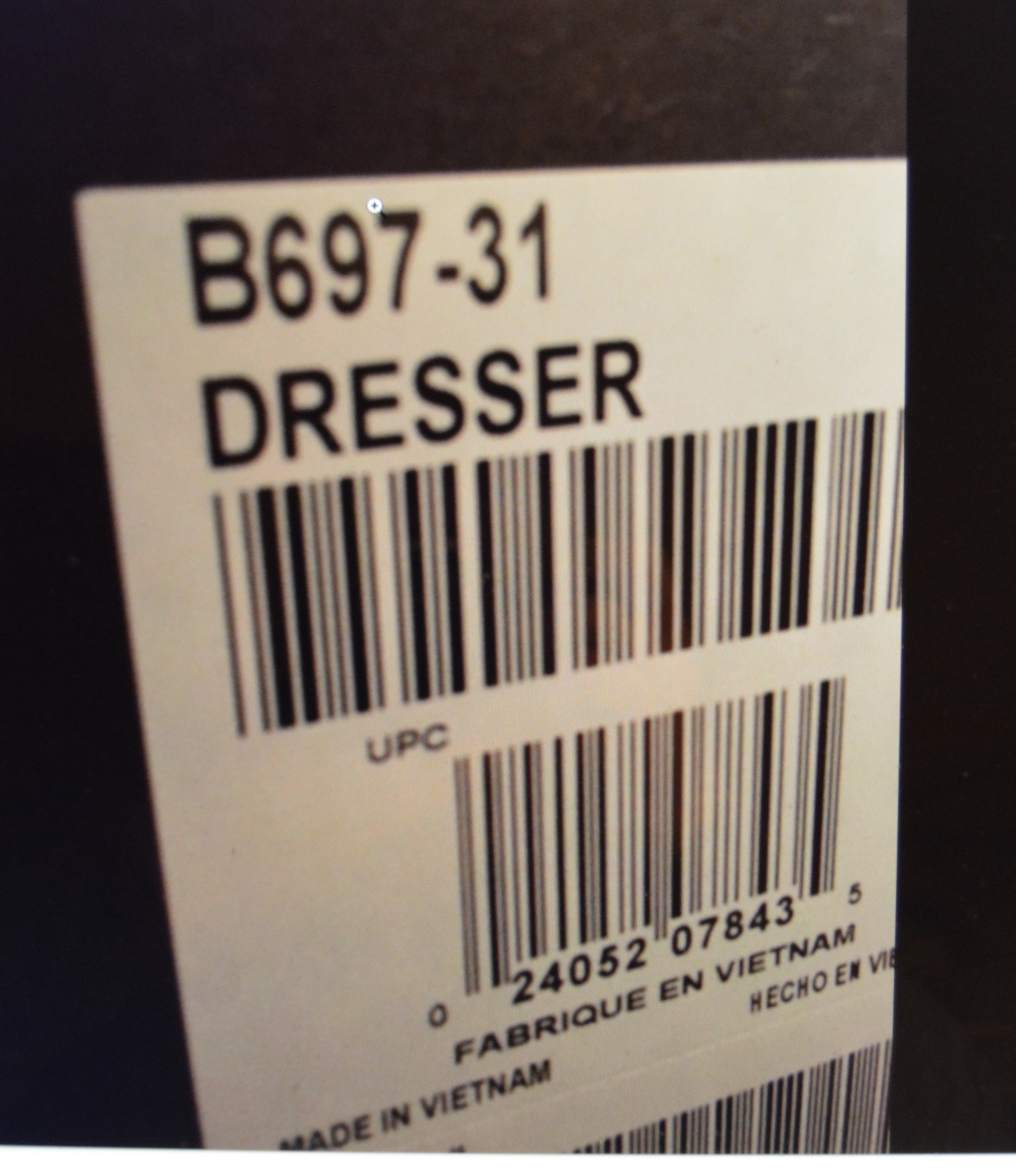 Dresser and Wall Mirror by Walter of Wabash