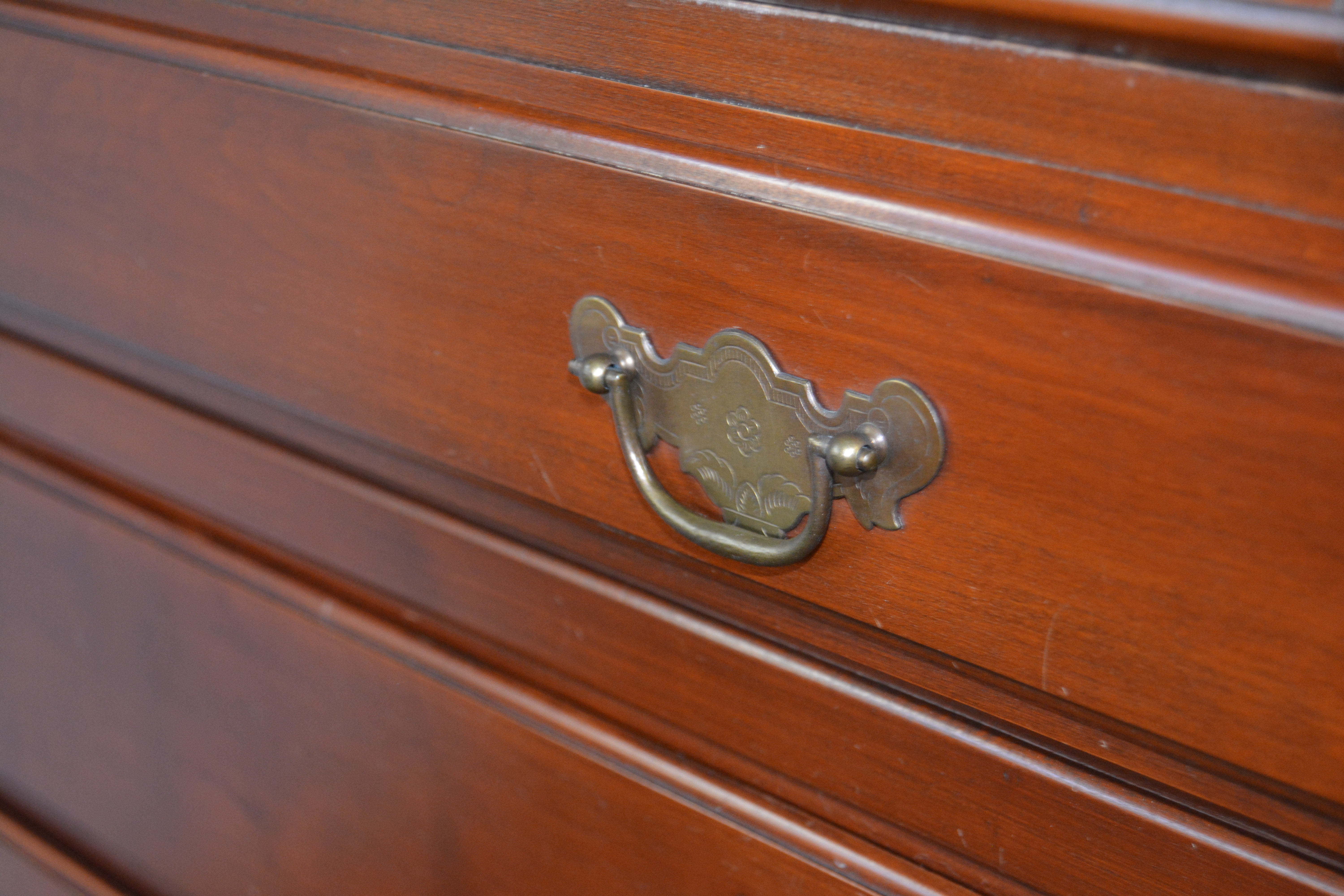 American Cherry Secretary by Pennsylvania House Reproduction, Mid 20th Century