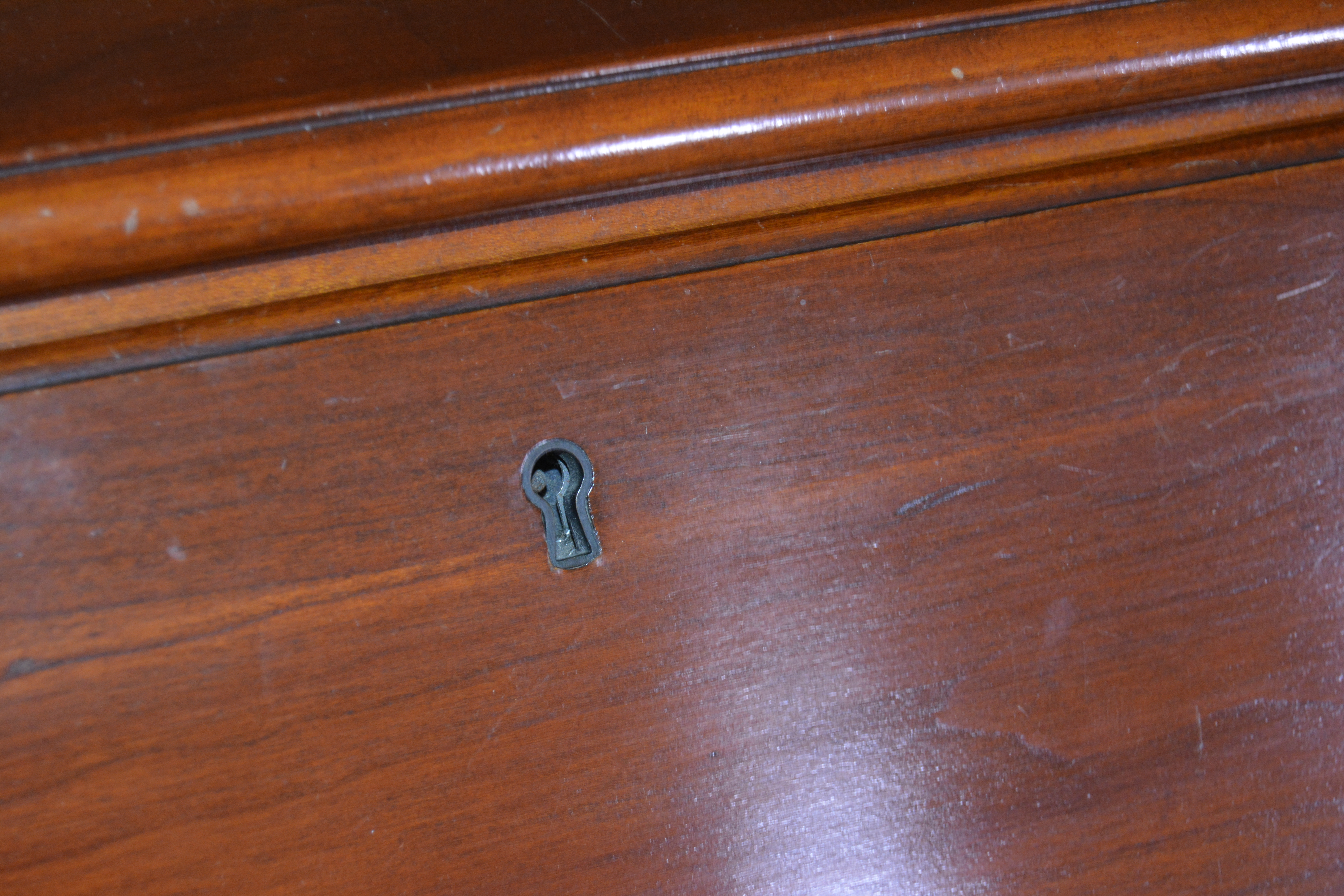 American Cherry Secretary by Pennsylvania House Reproduction, Mid 20th Century