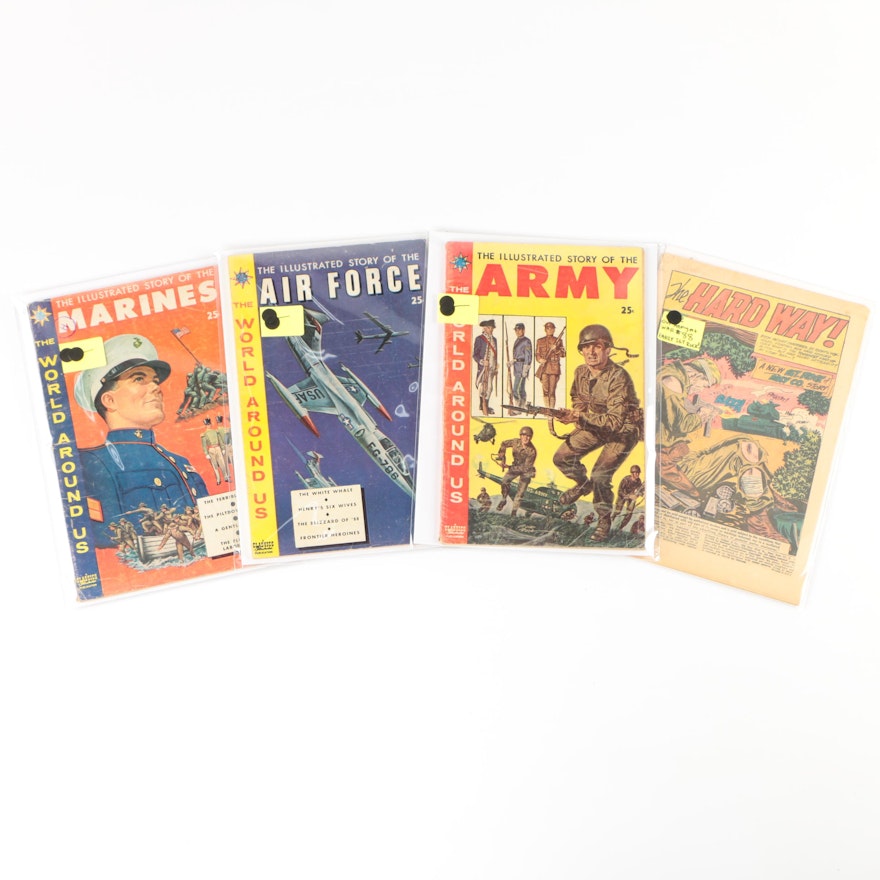 "The World Around Us" Comic Books and "The Hard Way" Issue, 1950s