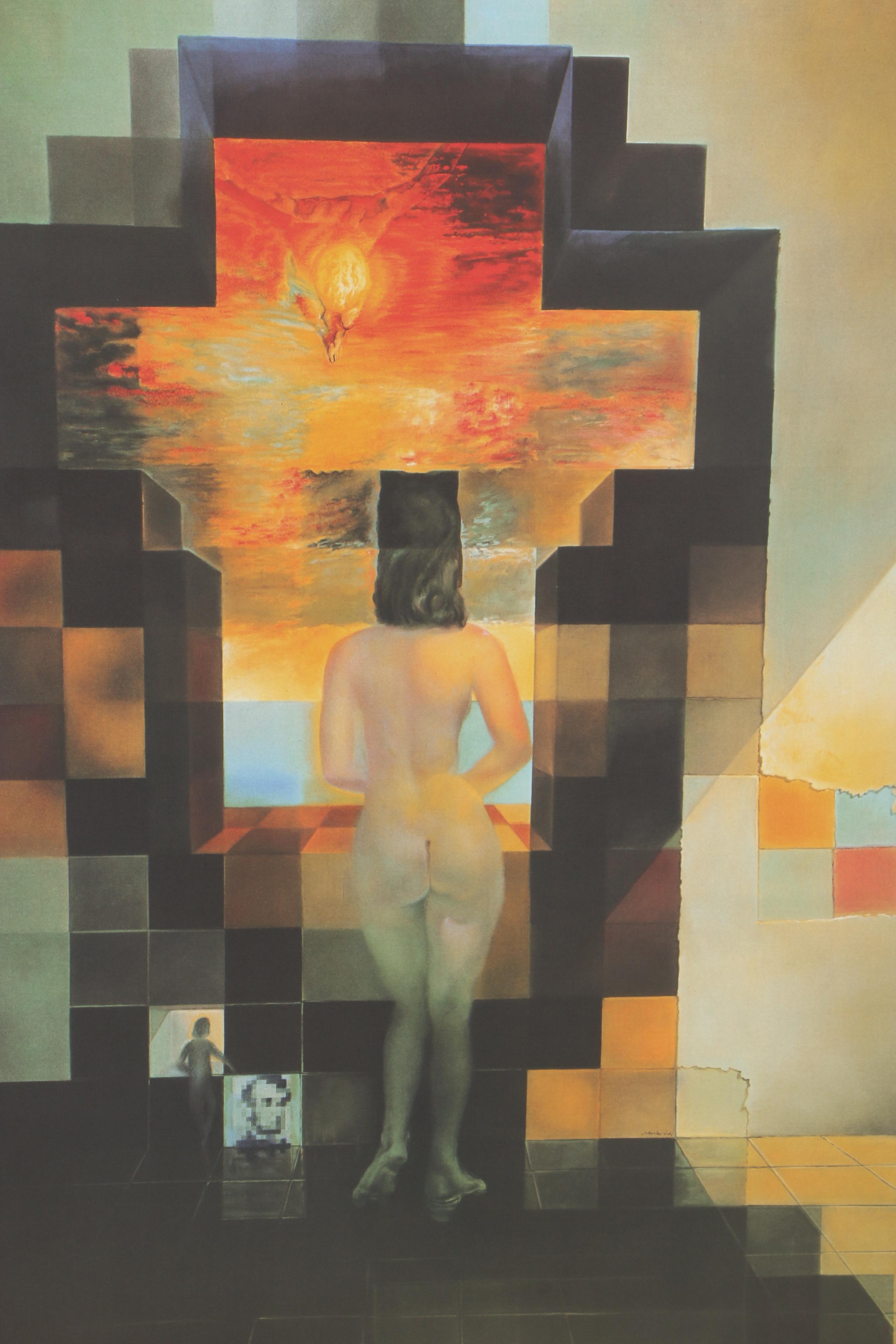 Offset Lithograph after Salvador Dali "Lincoln in Dalivision"