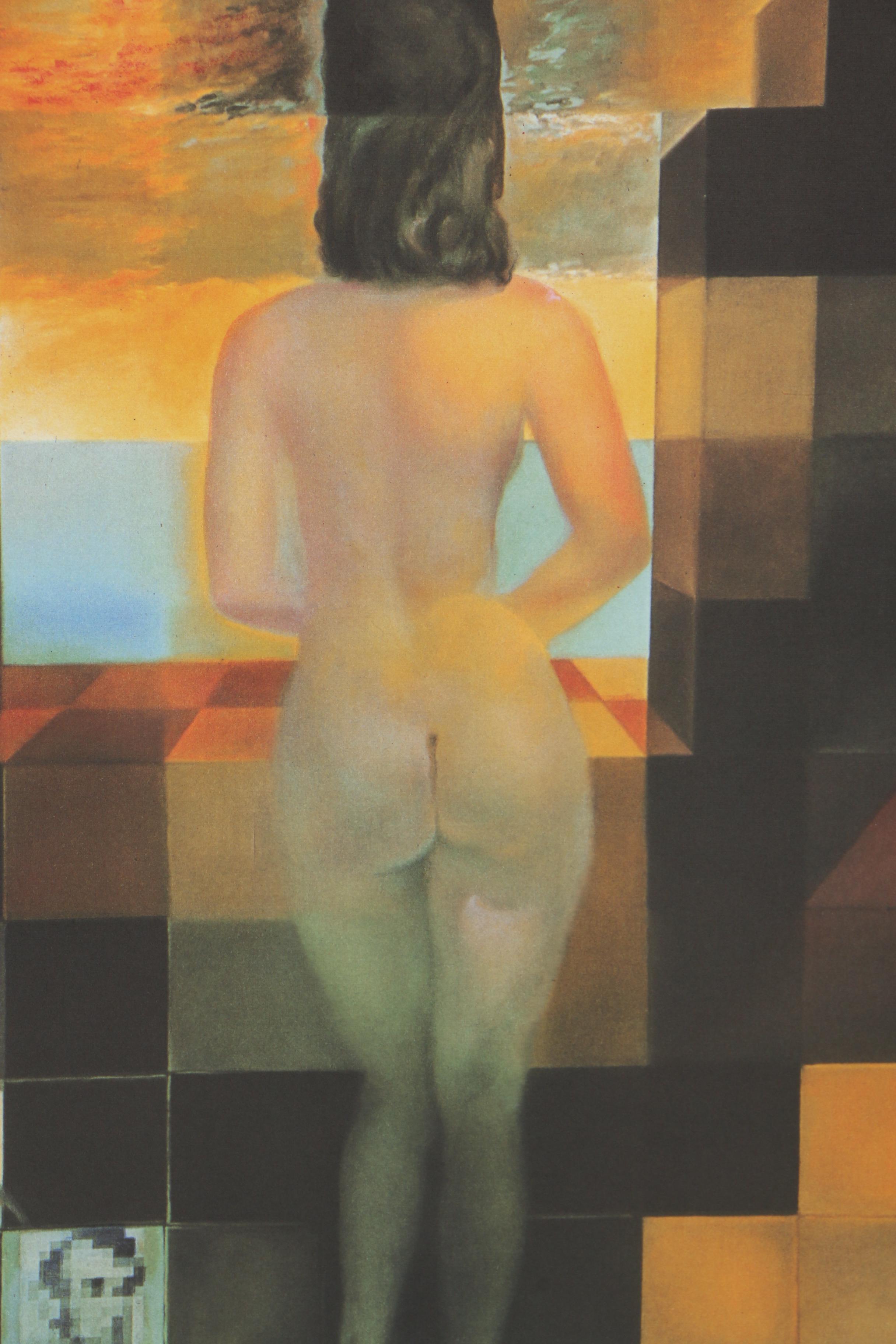 Offset Lithograph after Salvador Dali "Lincoln in Dalivision"