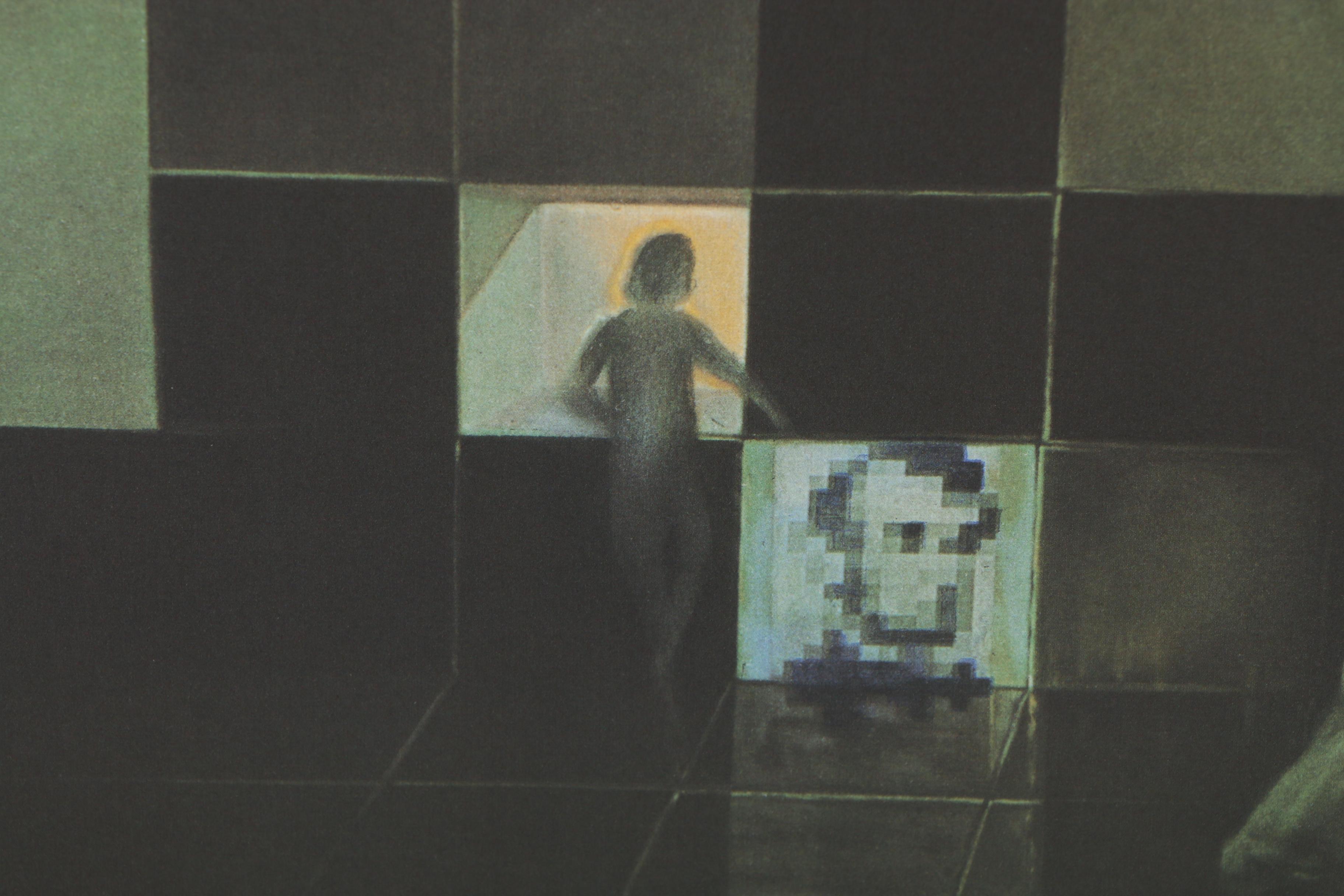 Offset Lithograph after Salvador Dali "Lincoln in Dalivision"