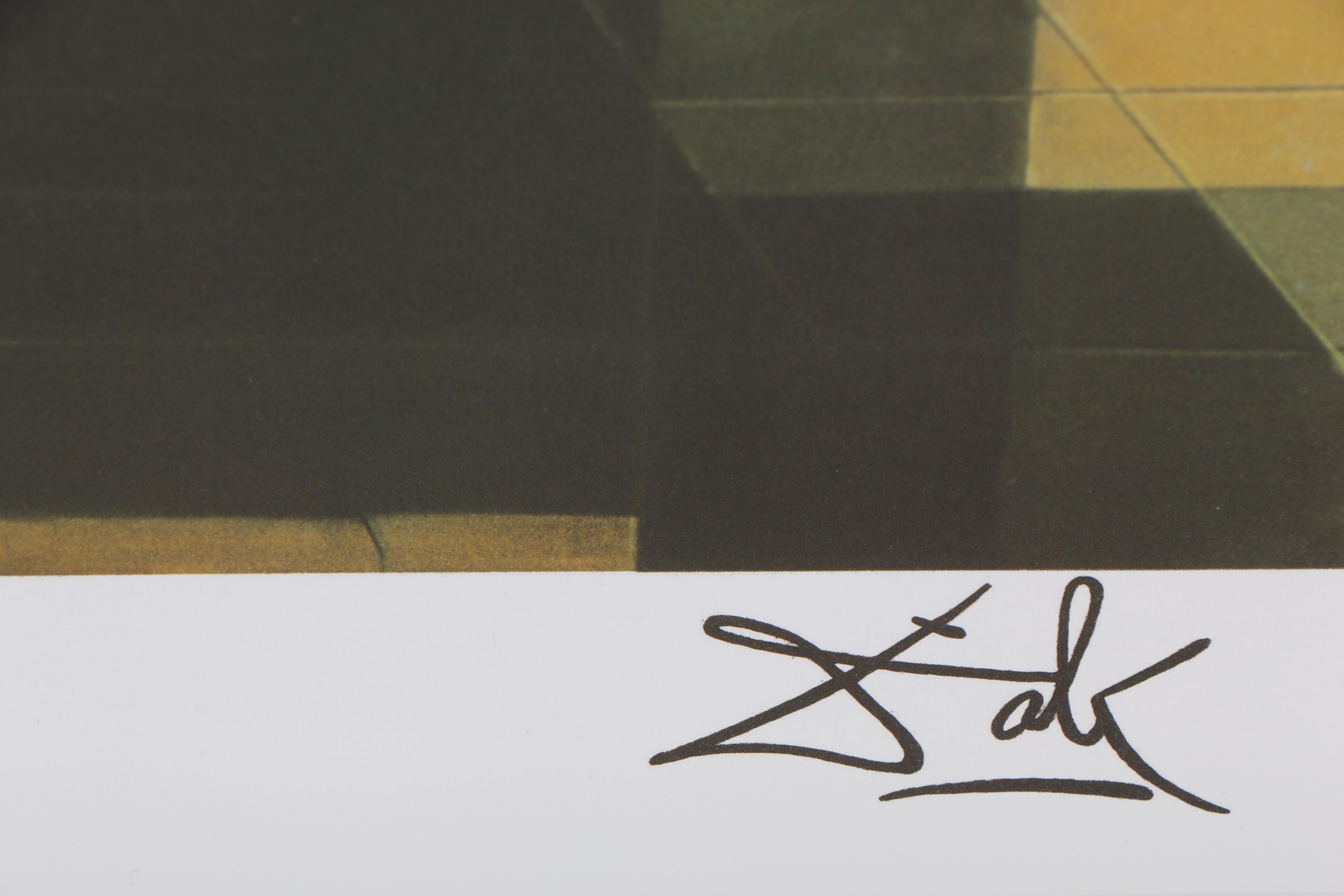 Offset Lithograph after Salvador Dali "Lincoln in Dalivision"