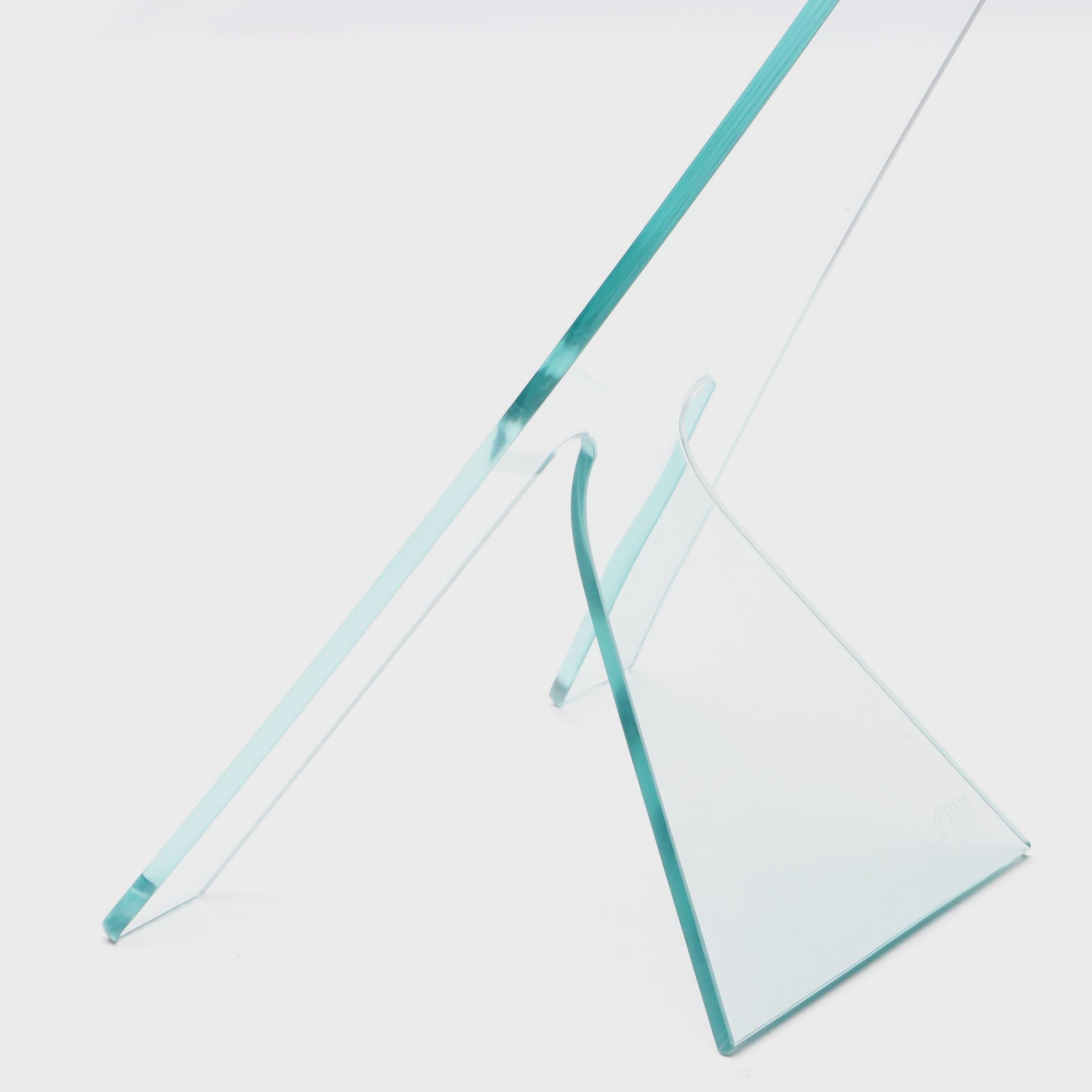 Fiam Tempered Glass Accent Table