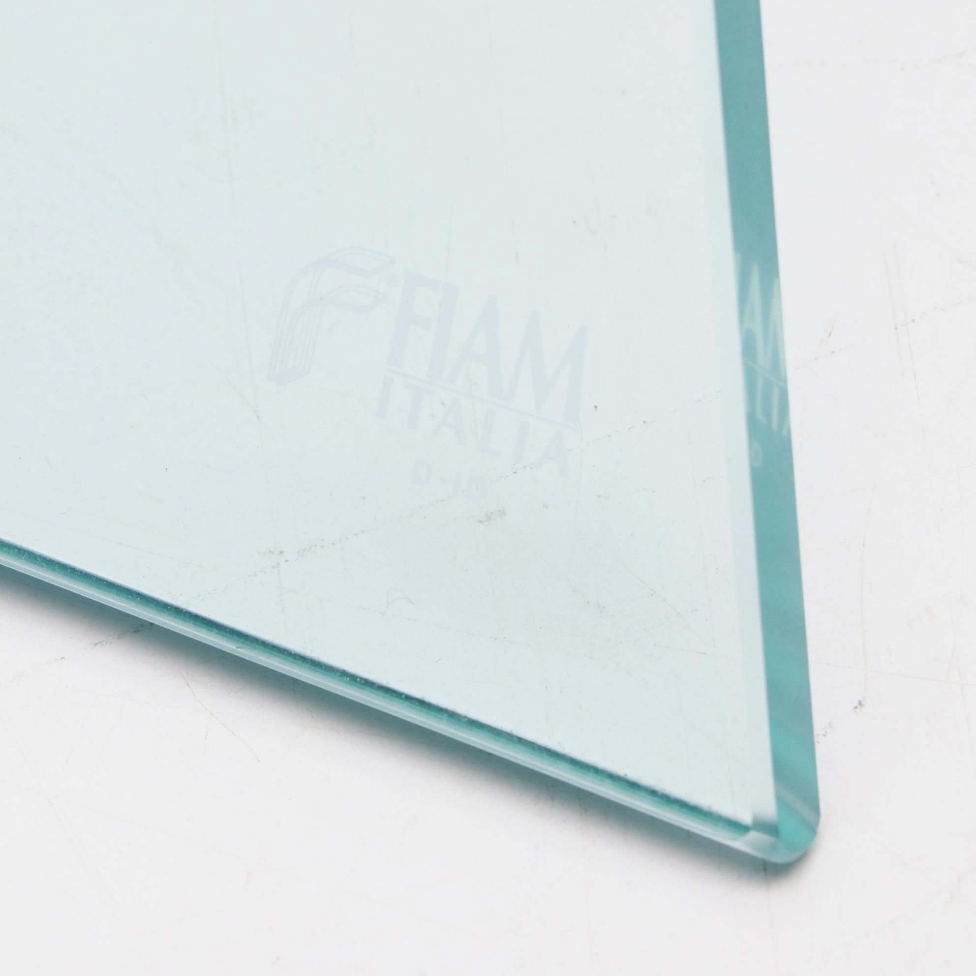 Fiam Tempered Glass Accent Table