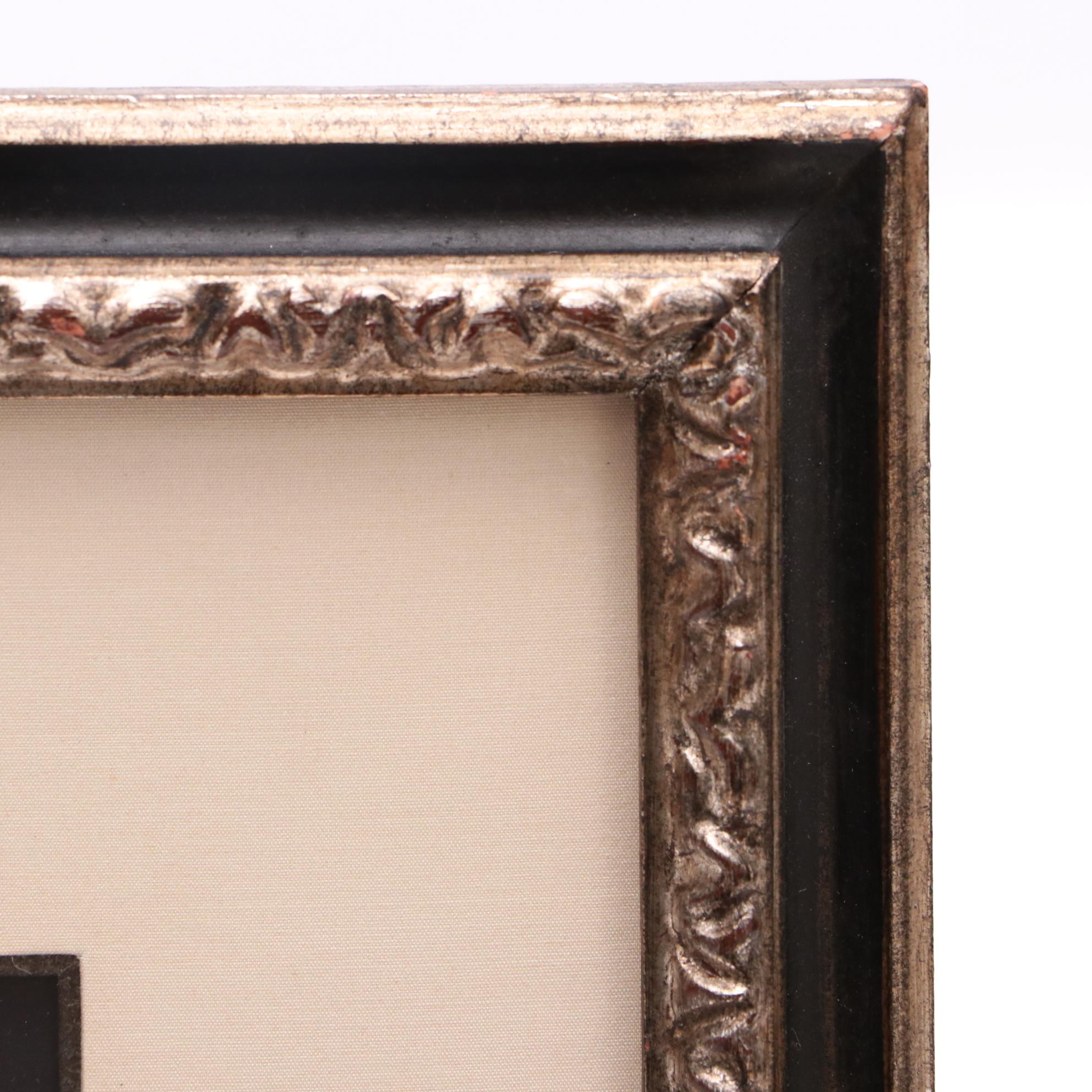 Marc Chagall 1966 Lithograph "Le Clown Vert avec Bouquet de Fleurs"