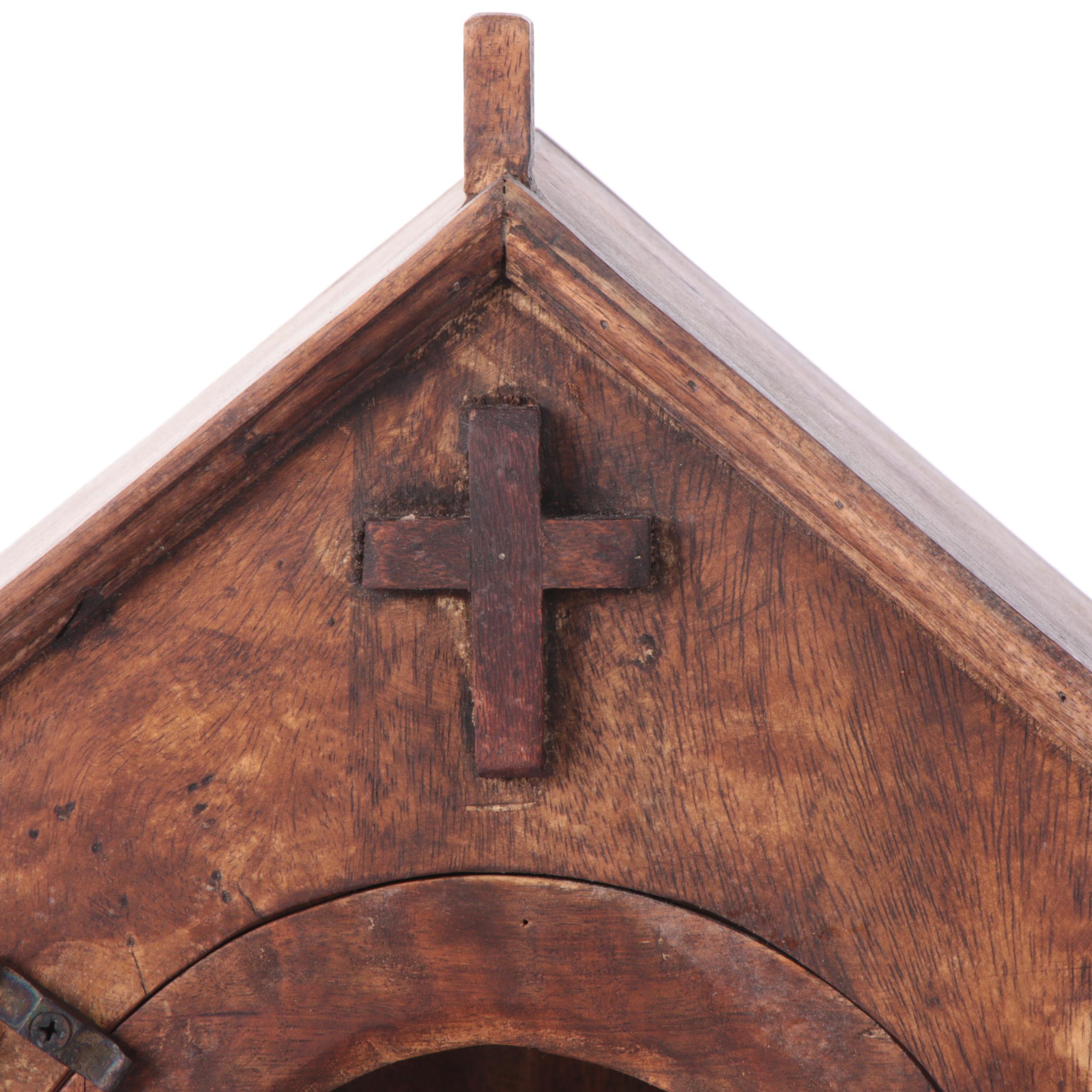 Colonial Style Indian Hardwood Wall Nicho