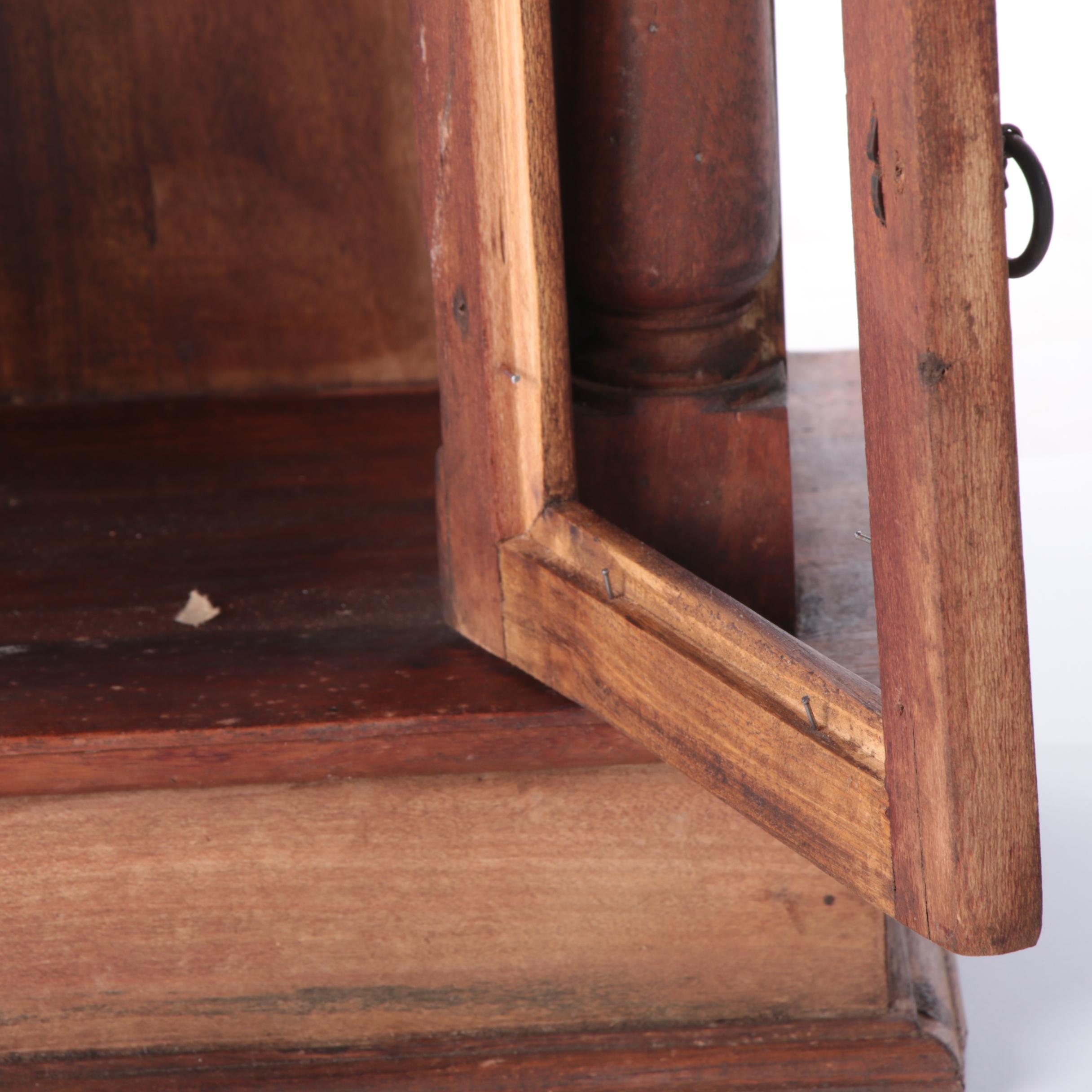 Colonial Style Indian Hardwood Wall Nicho