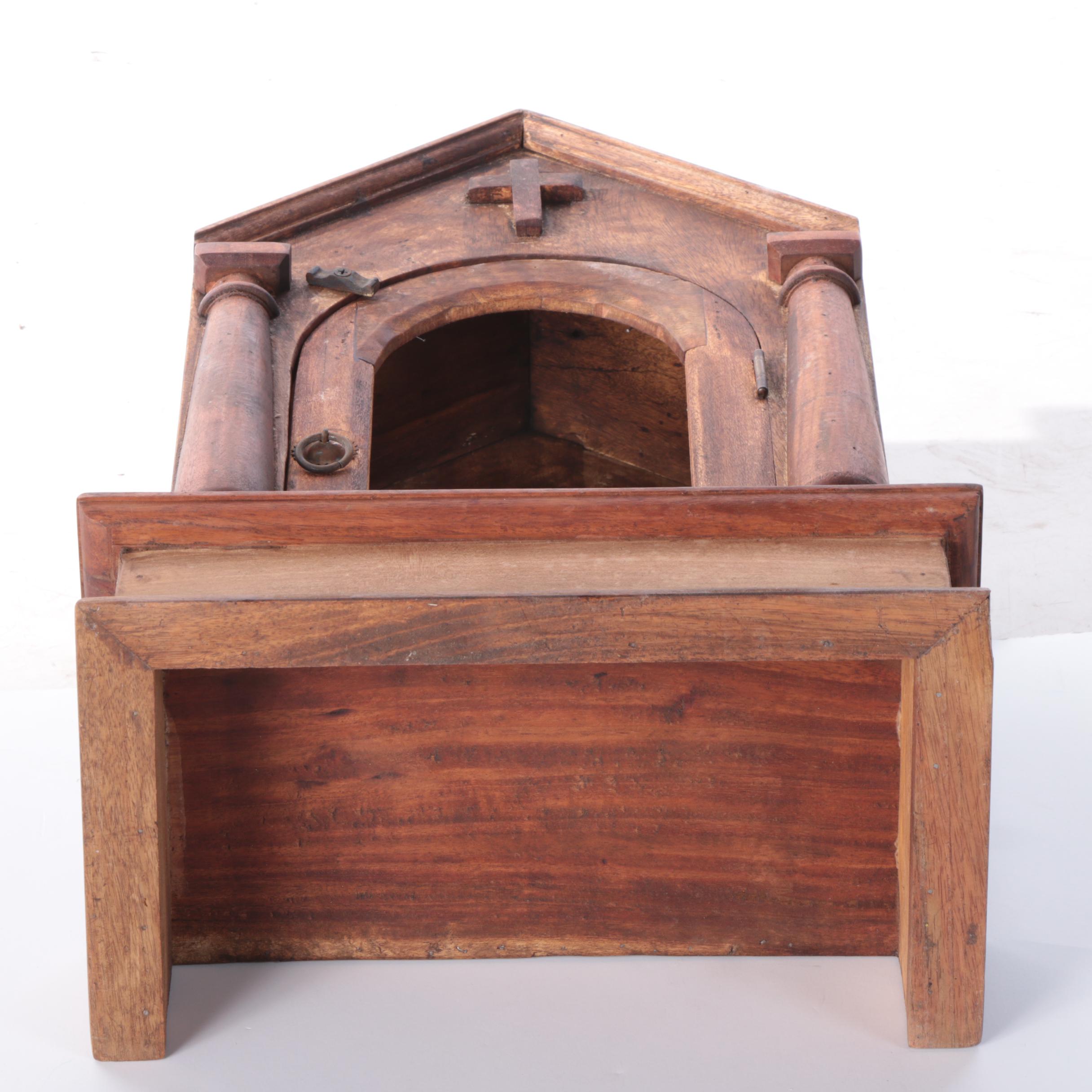 Colonial Style Indian Hardwood Wall Nicho