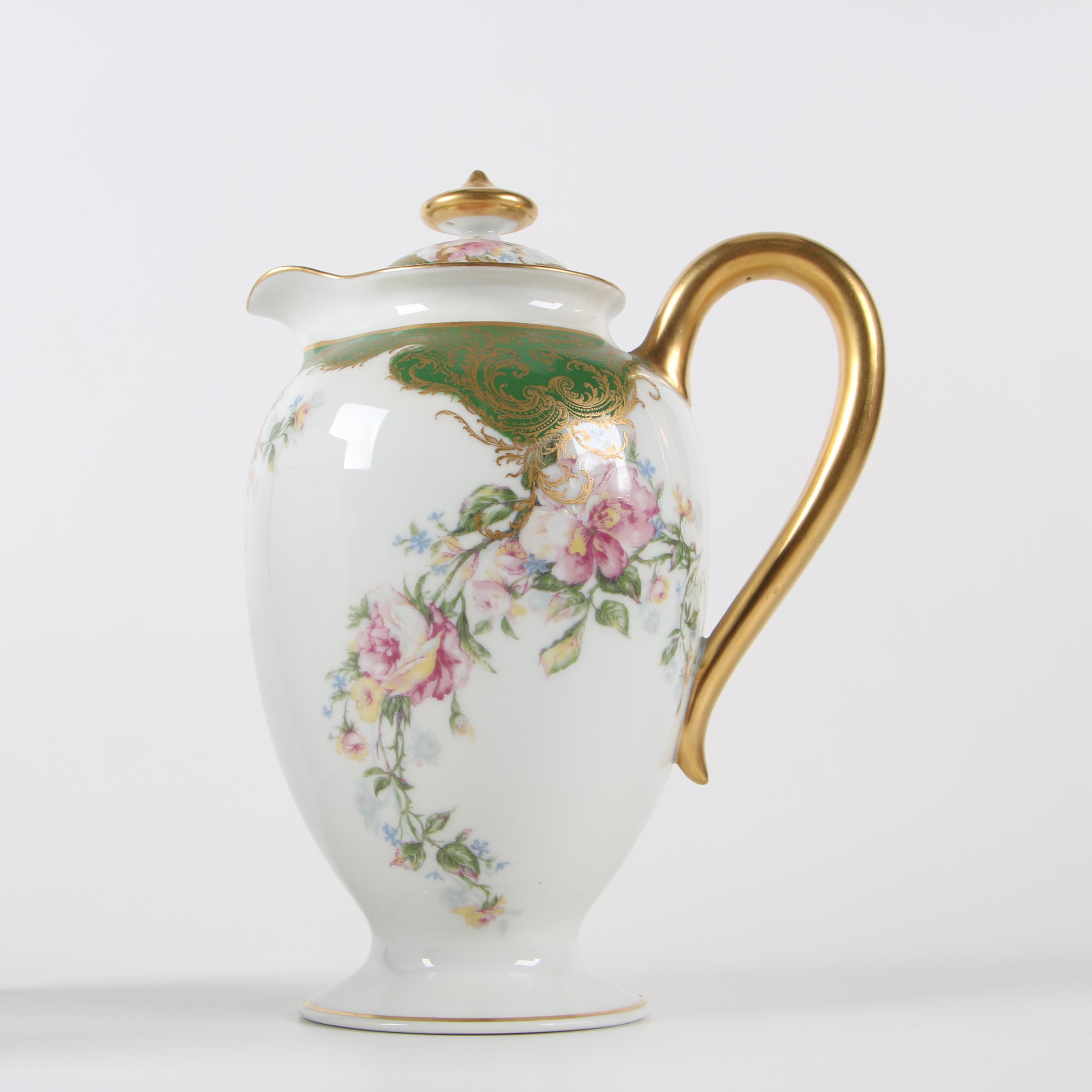 Haviland Limoges Porcelain Hot Water Jugs