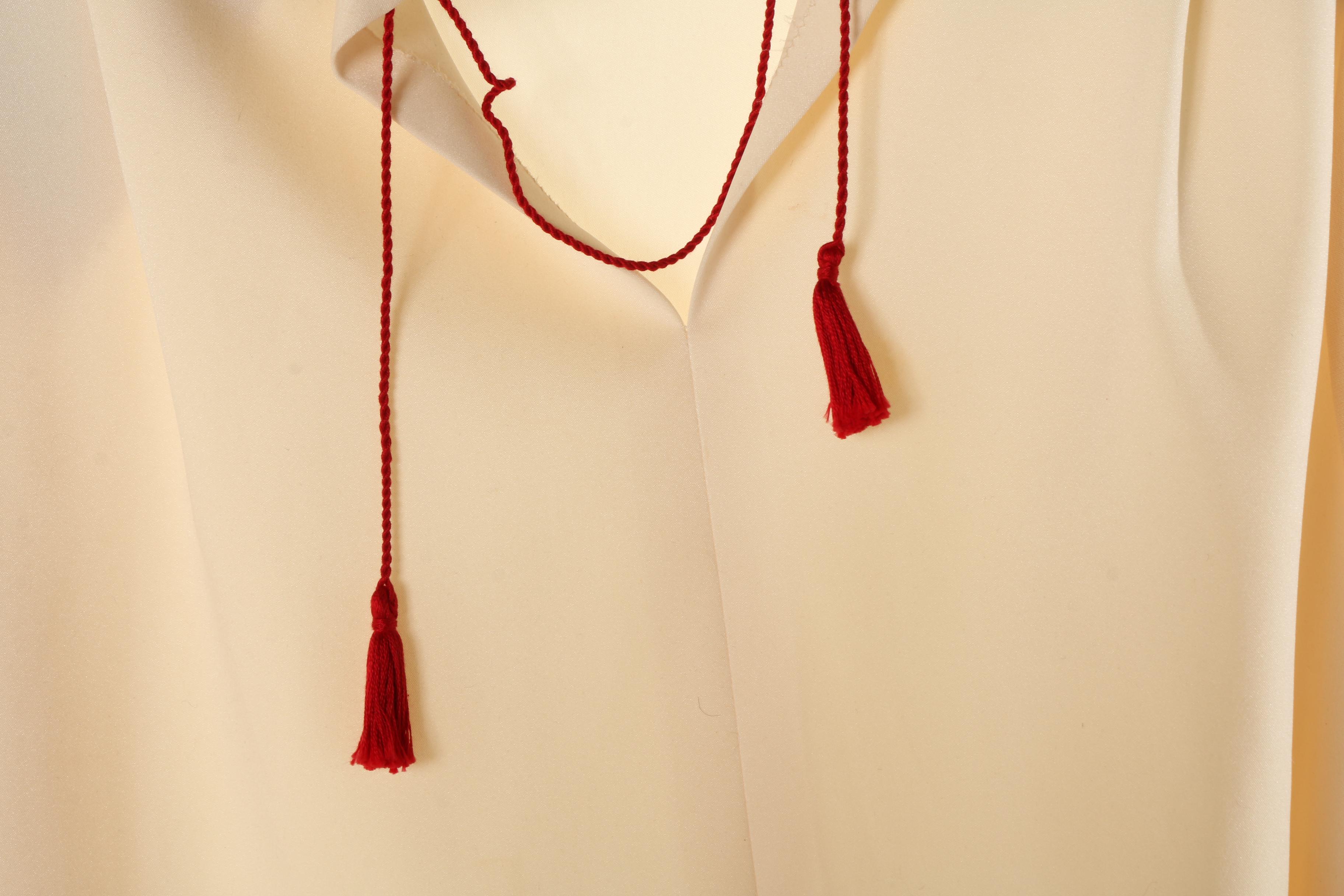 Vintage Shift Dress and Blouse with Eastern European Style Embroidery