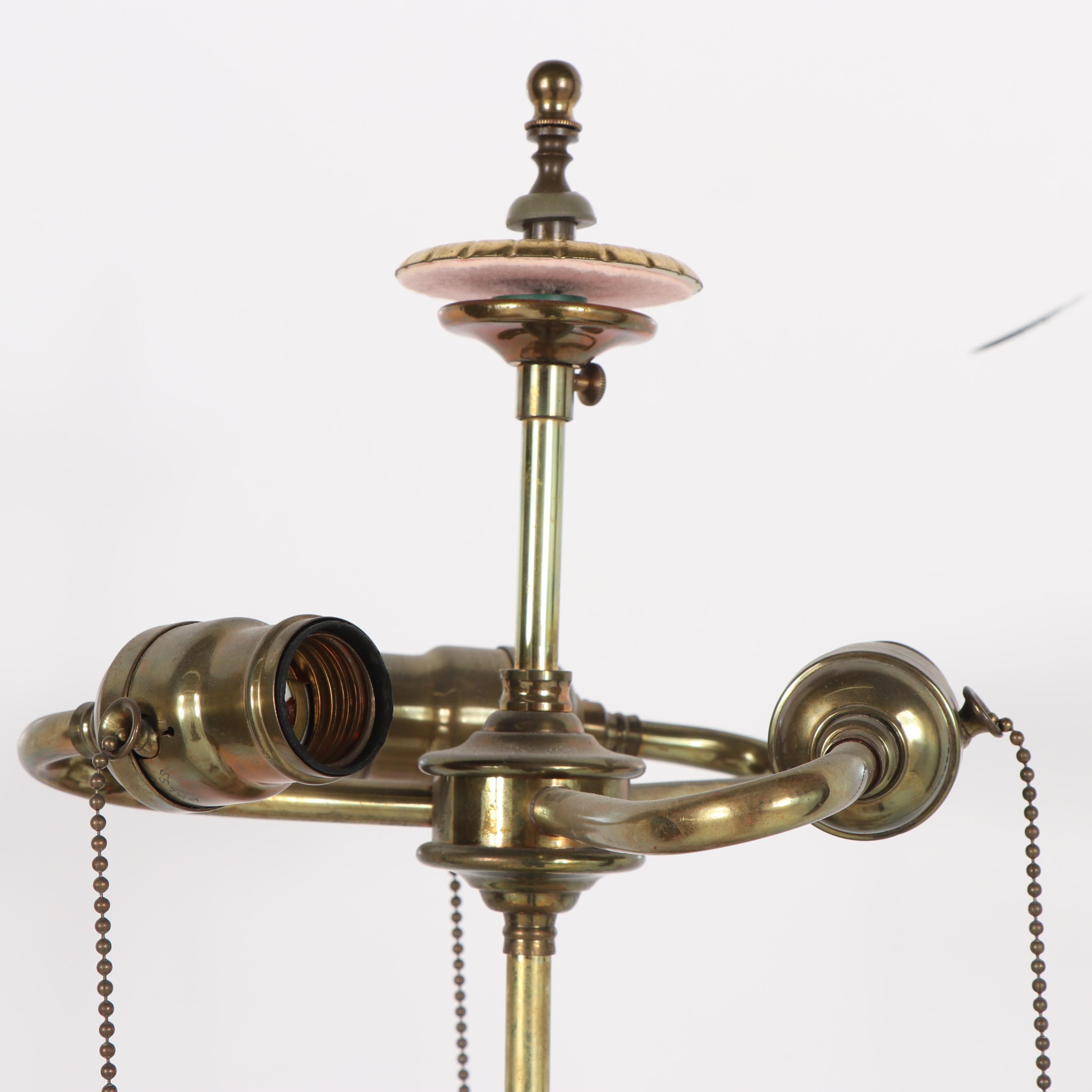 Early 20th Century Vienna Faience Schauer Porcelain Table Lamp