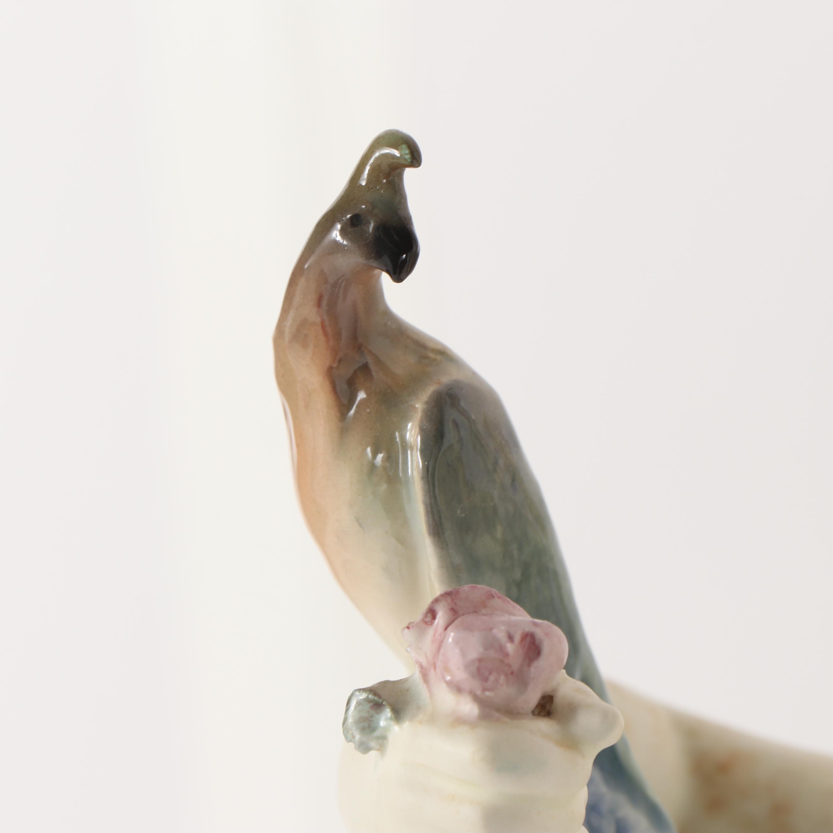 Early 20th Century Vienna Faience Schauer Porcelain Table Lamp