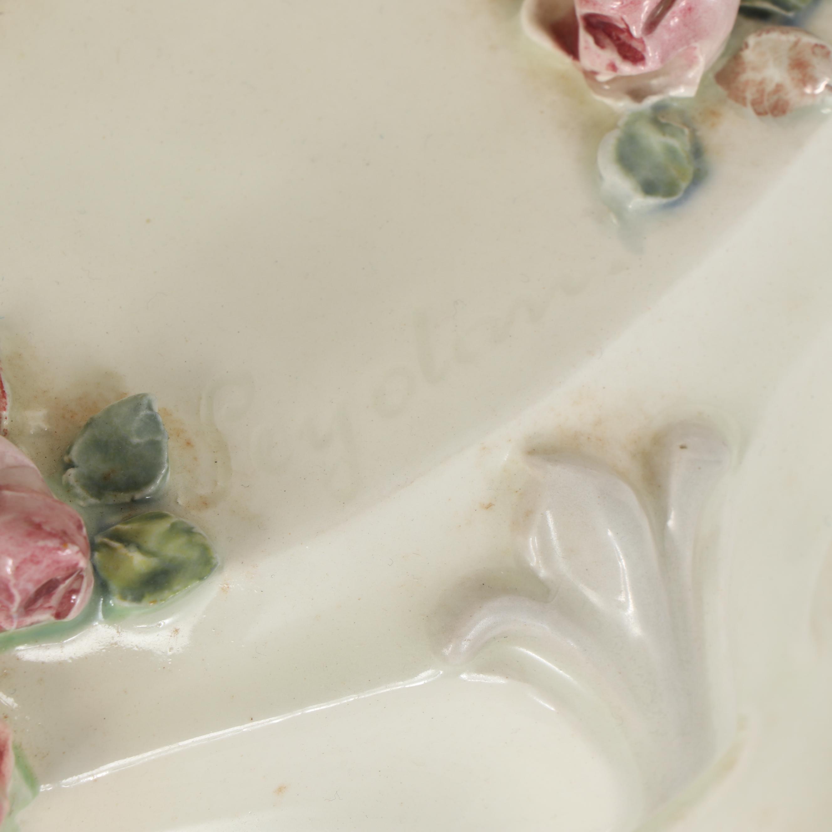 Early 20th Century Vienna Faience Schauer Porcelain Table Lamp