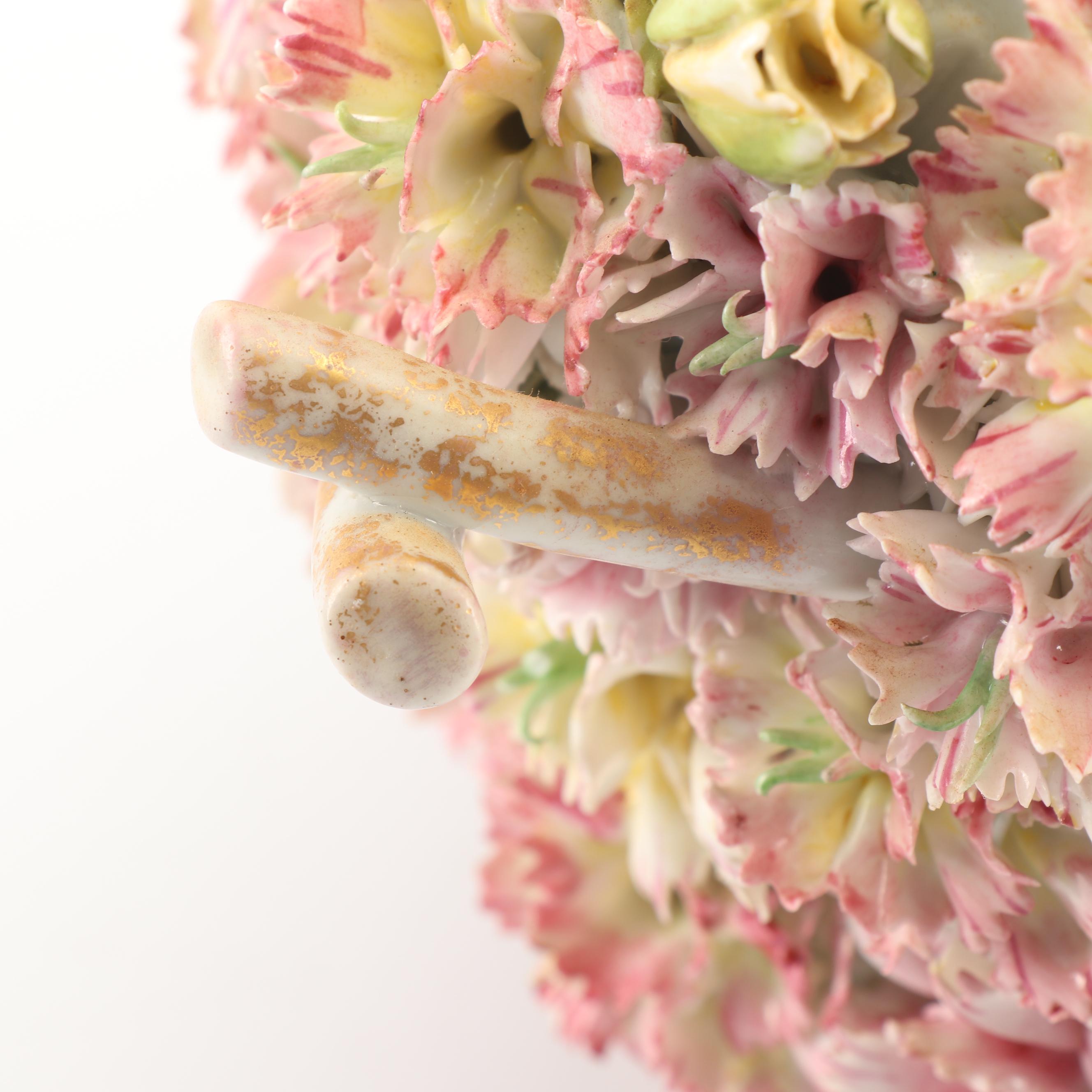 Von Schierholz Porcelain Manufactory Porcelain Flower Vase