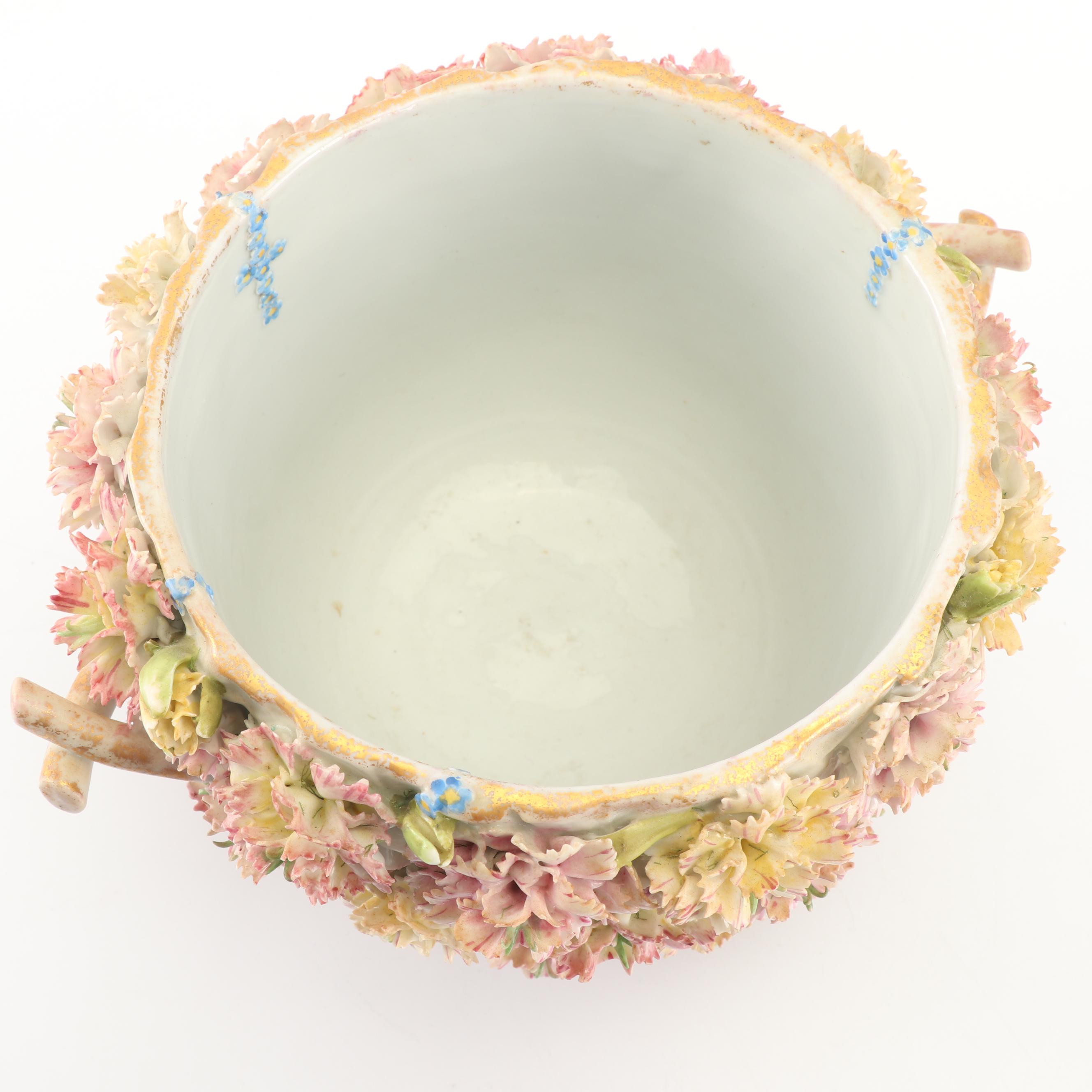 Von Schierholz Porcelain Manufactory Porcelain Flower Vase