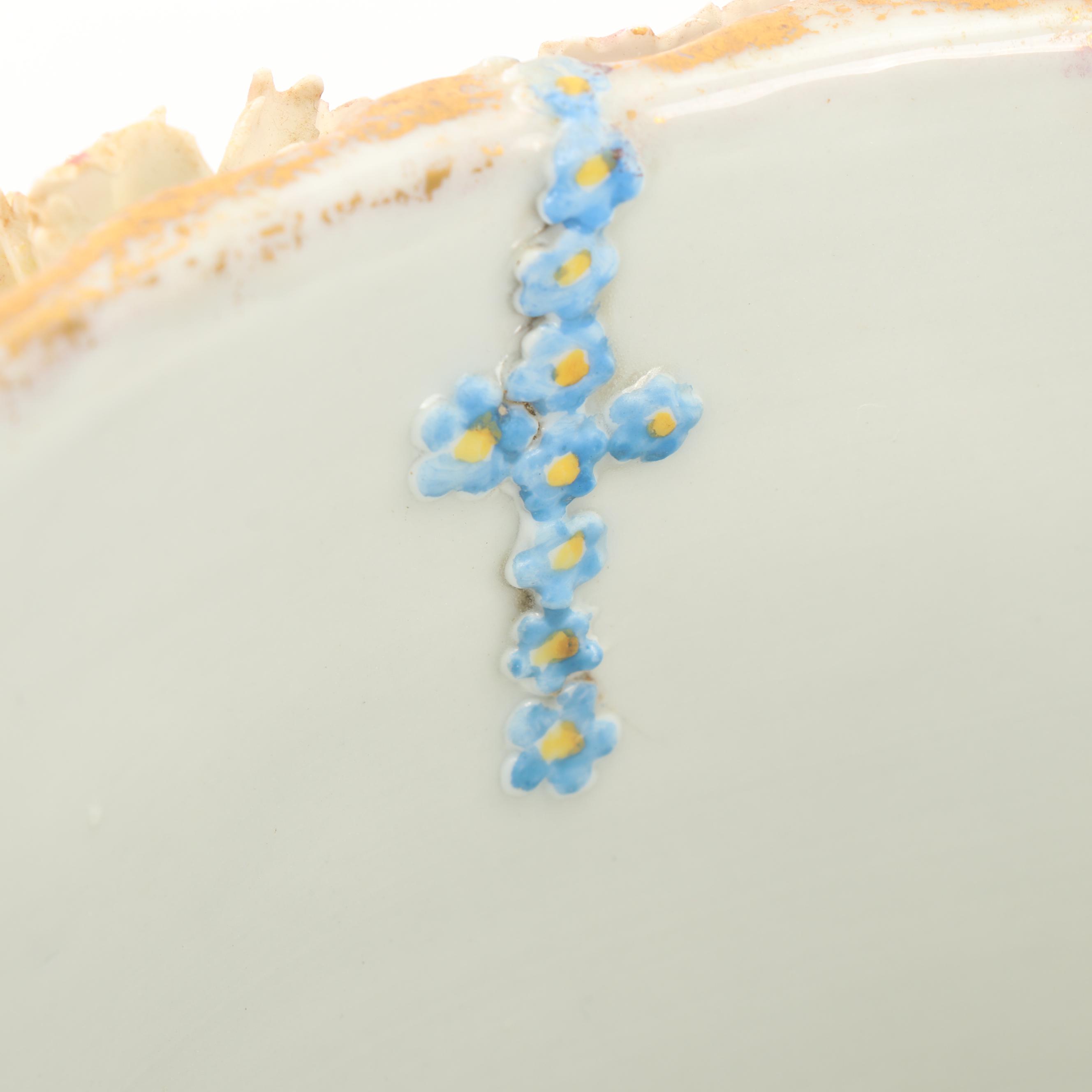 Von Schierholz Porcelain Manufactory Porcelain Flower Vase