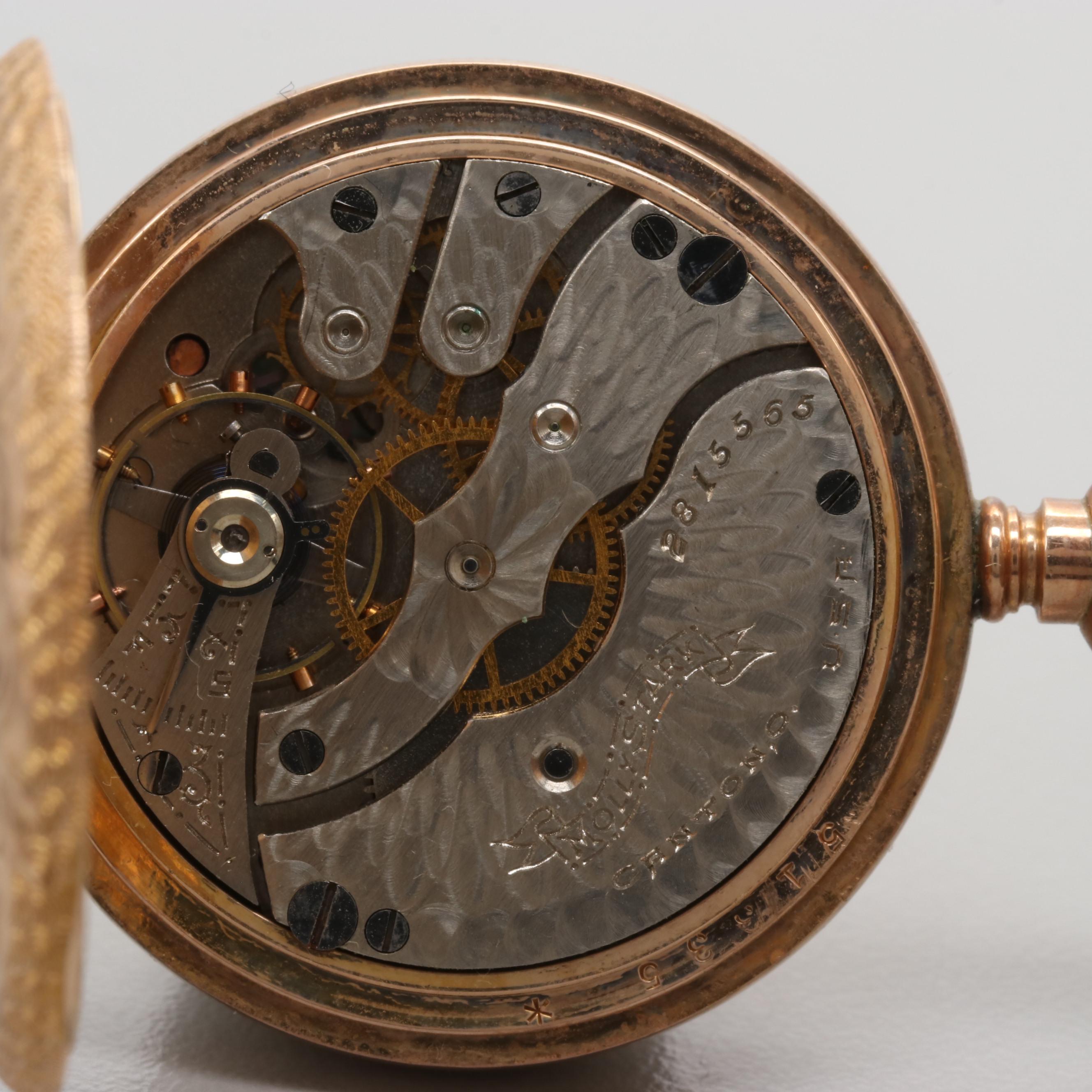 Hampden and Elgin Hunter Case Pocket Watches