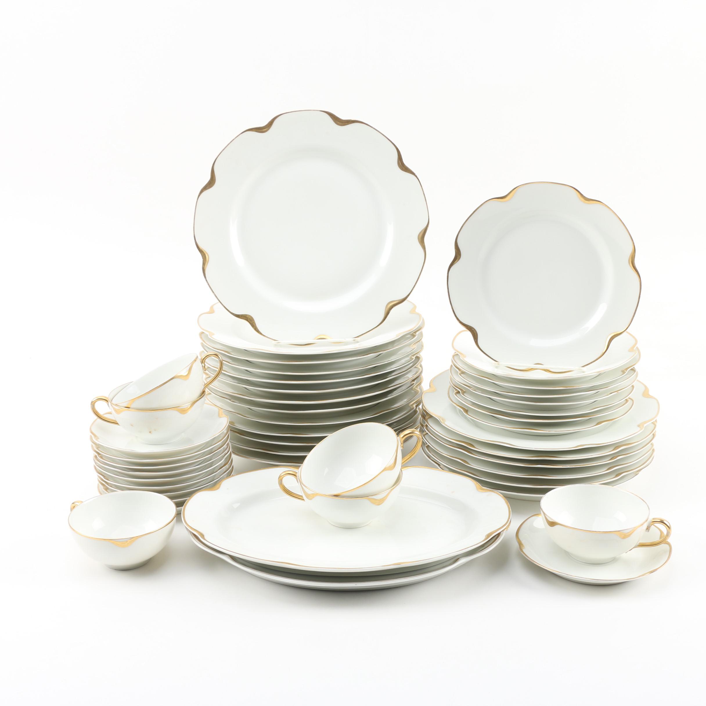 Haviland "Silver Anniversary" Porcelain Dinnerware