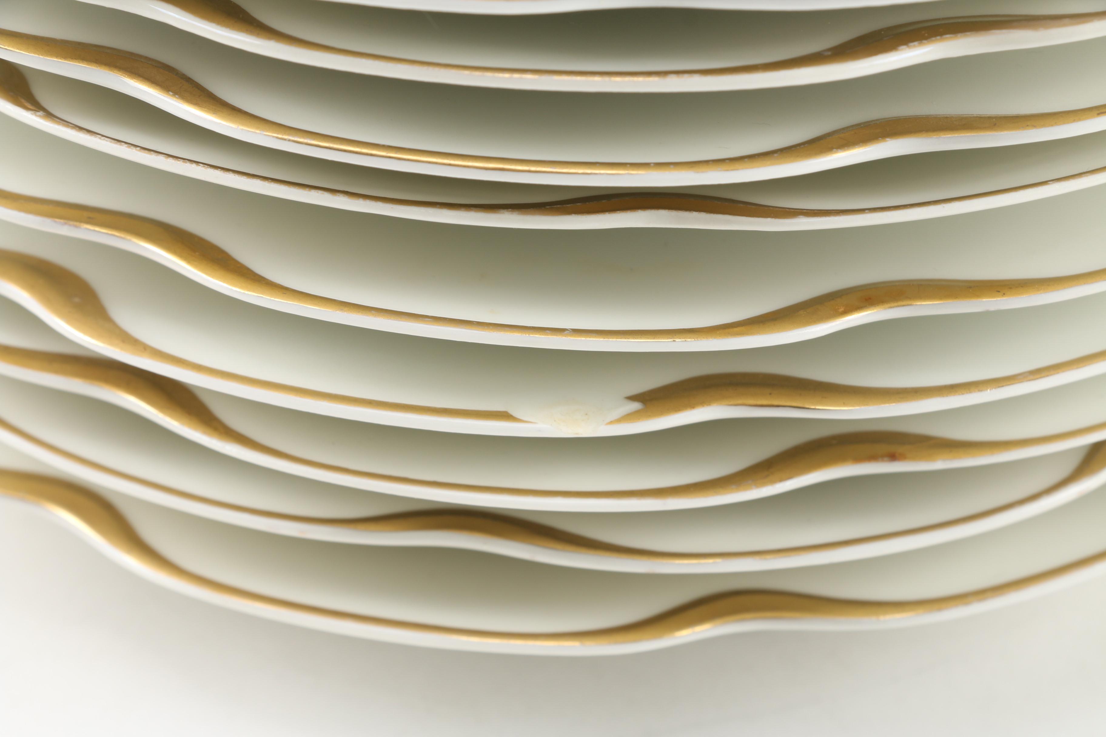 Haviland "Silver Anniversary" Porcelain Dinnerware