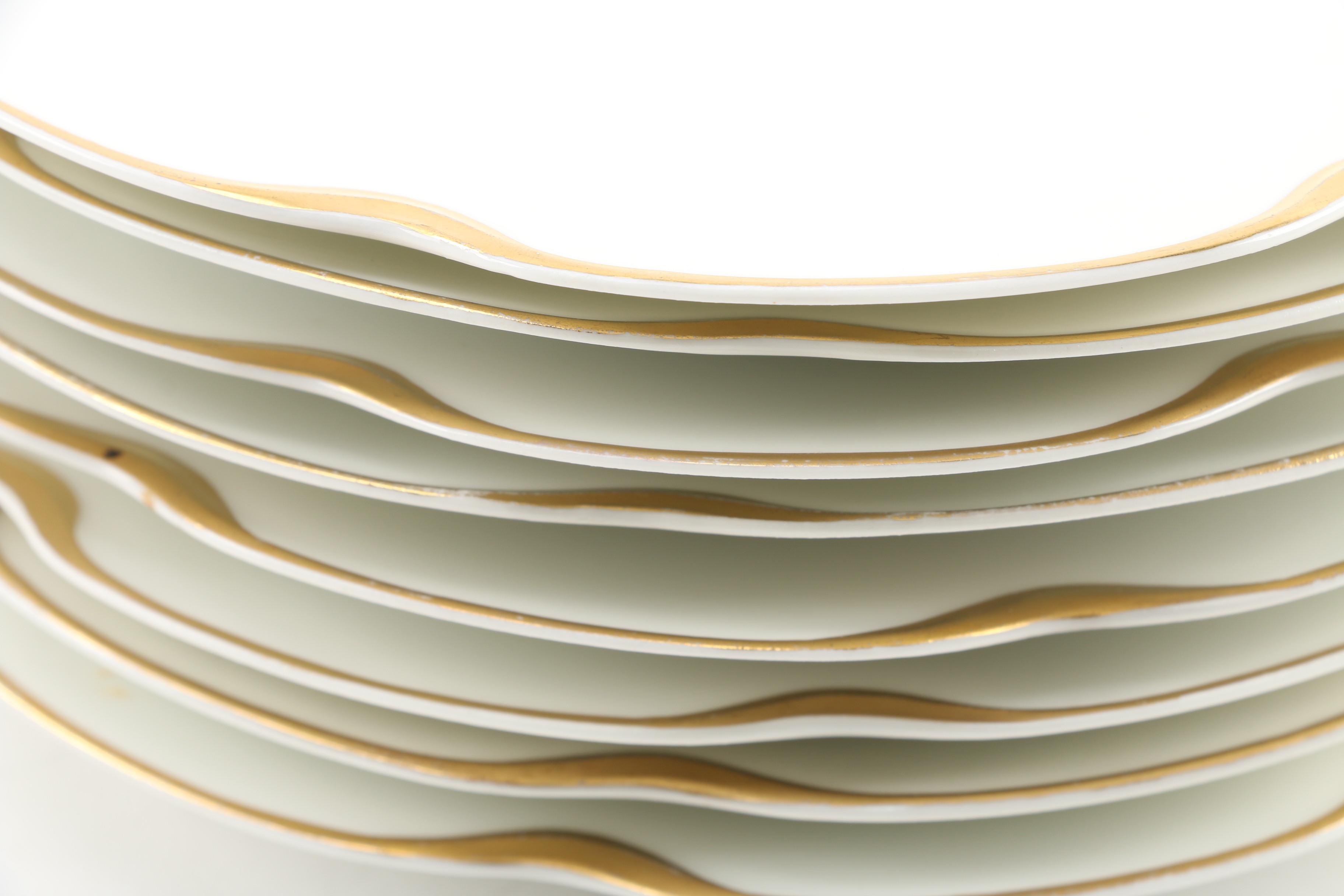 Haviland "Silver Anniversary" Porcelain Dinnerware