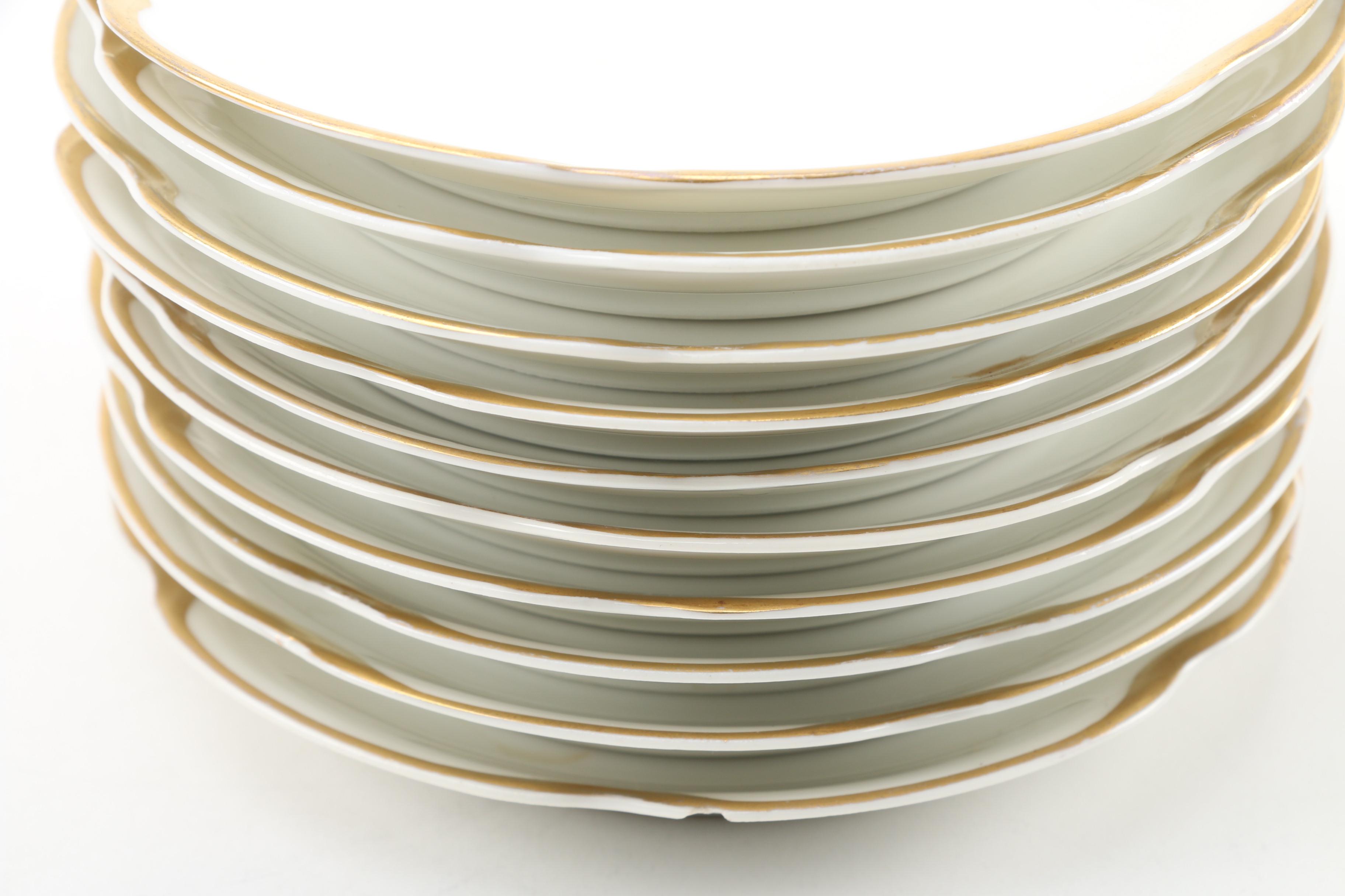 Haviland "Silver Anniversary" Porcelain Dinnerware
