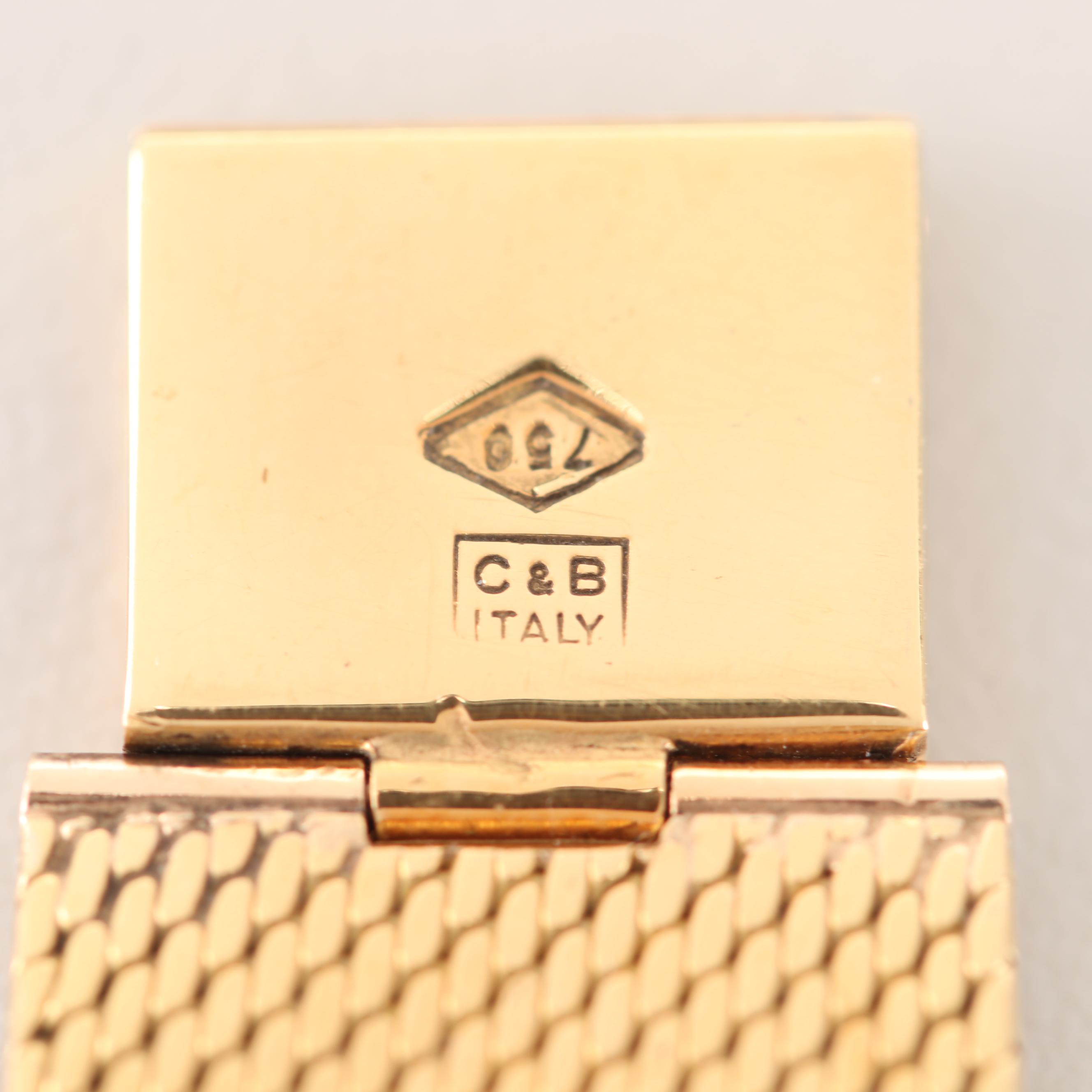 Patek Philippe Genève Swiss 18K Yellow Gold Watch