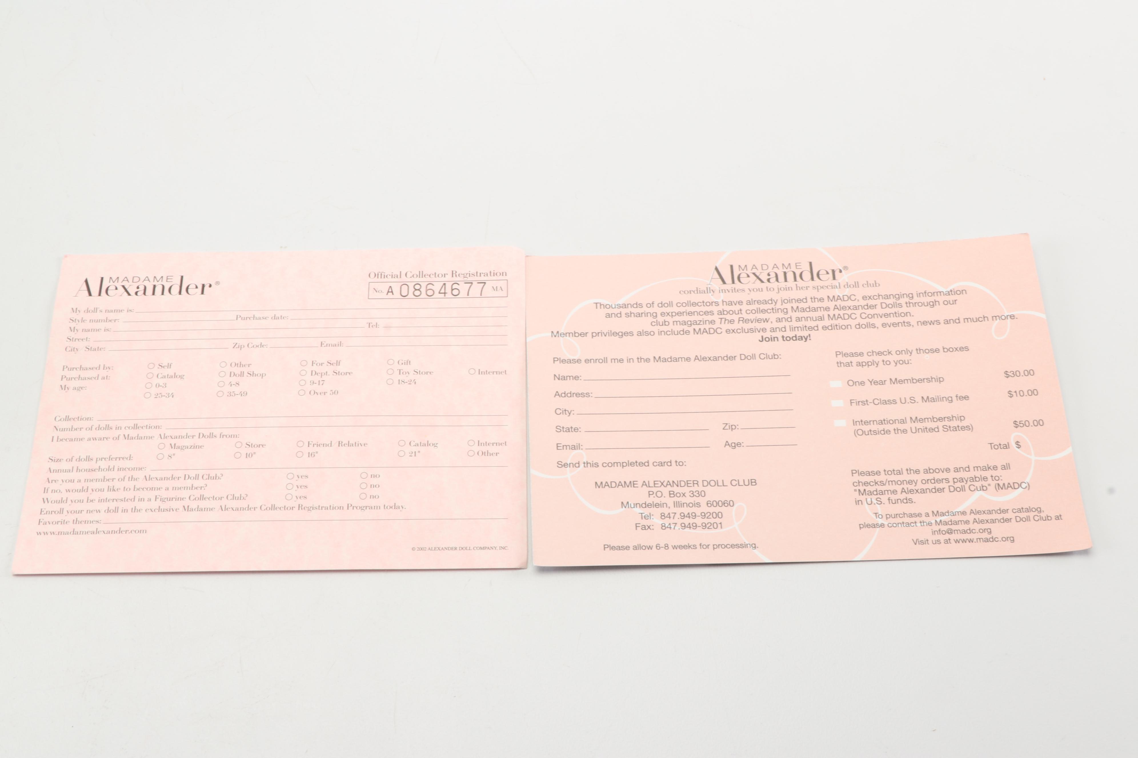 Madame Alexander "Wizard of Oz" Dolls Including "Wendy Loves Munchkinland"