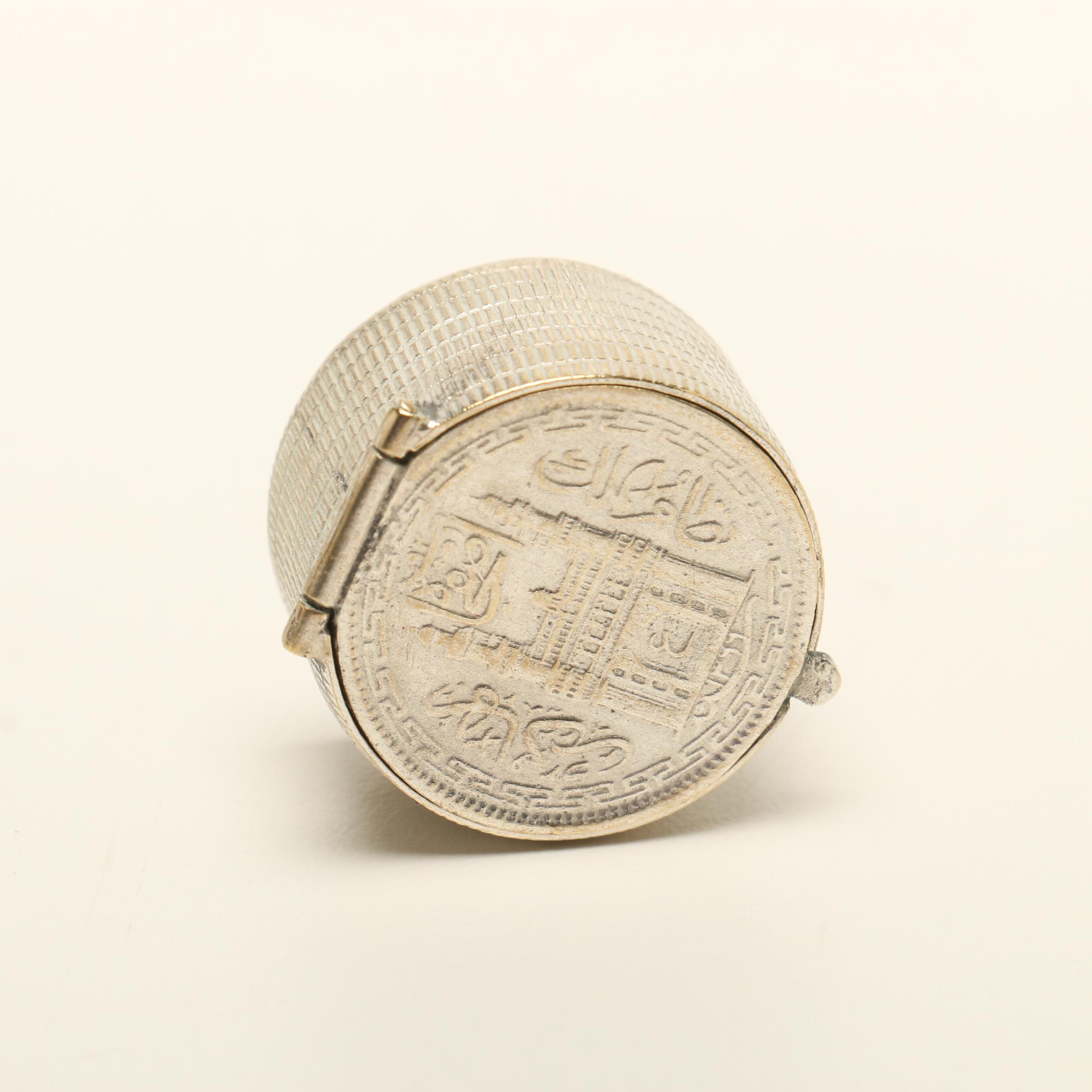 Demitasse Spoons Made from Indian Coins