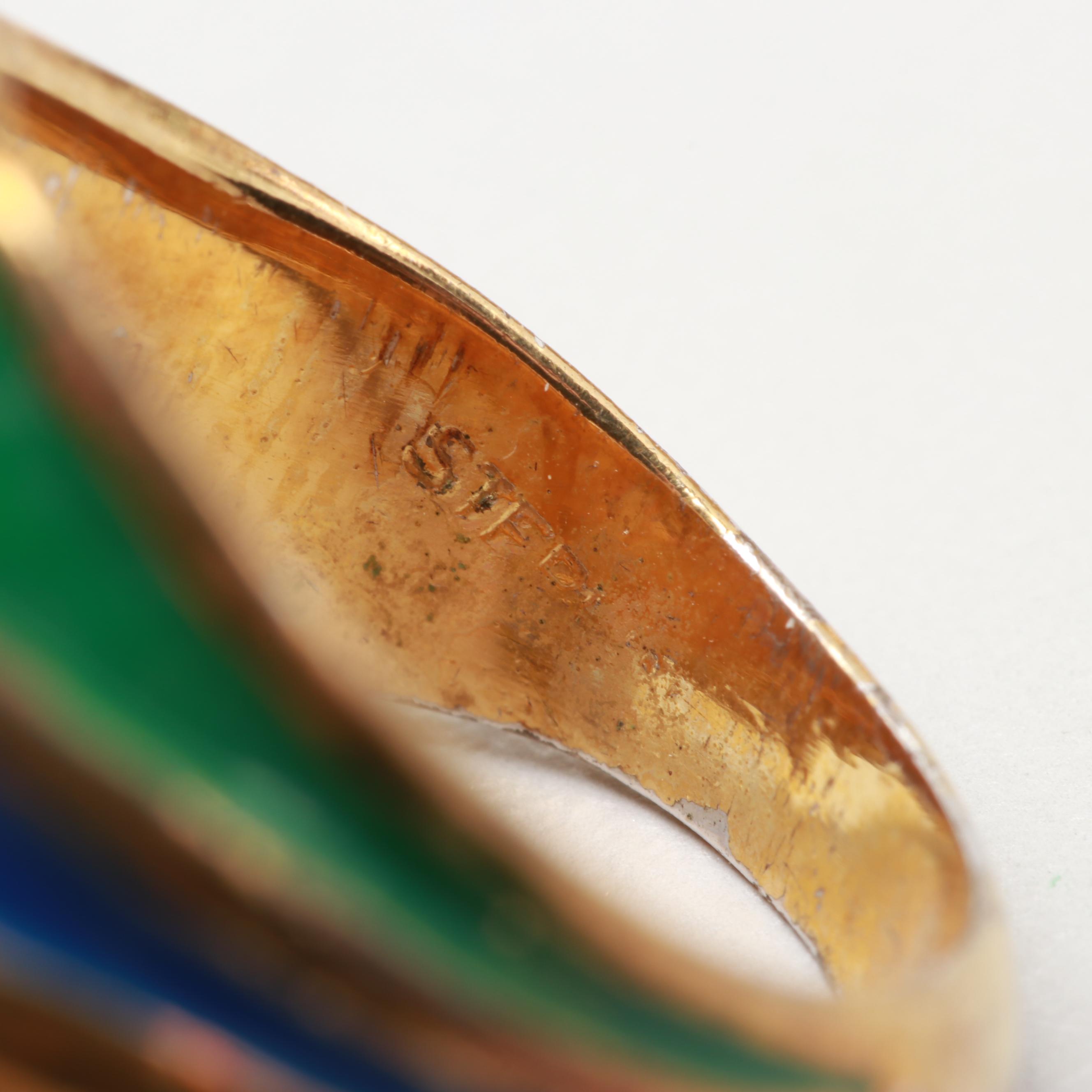 Vintage Rhinestone and Enamel Jewelry Including Jomaz, Weiss