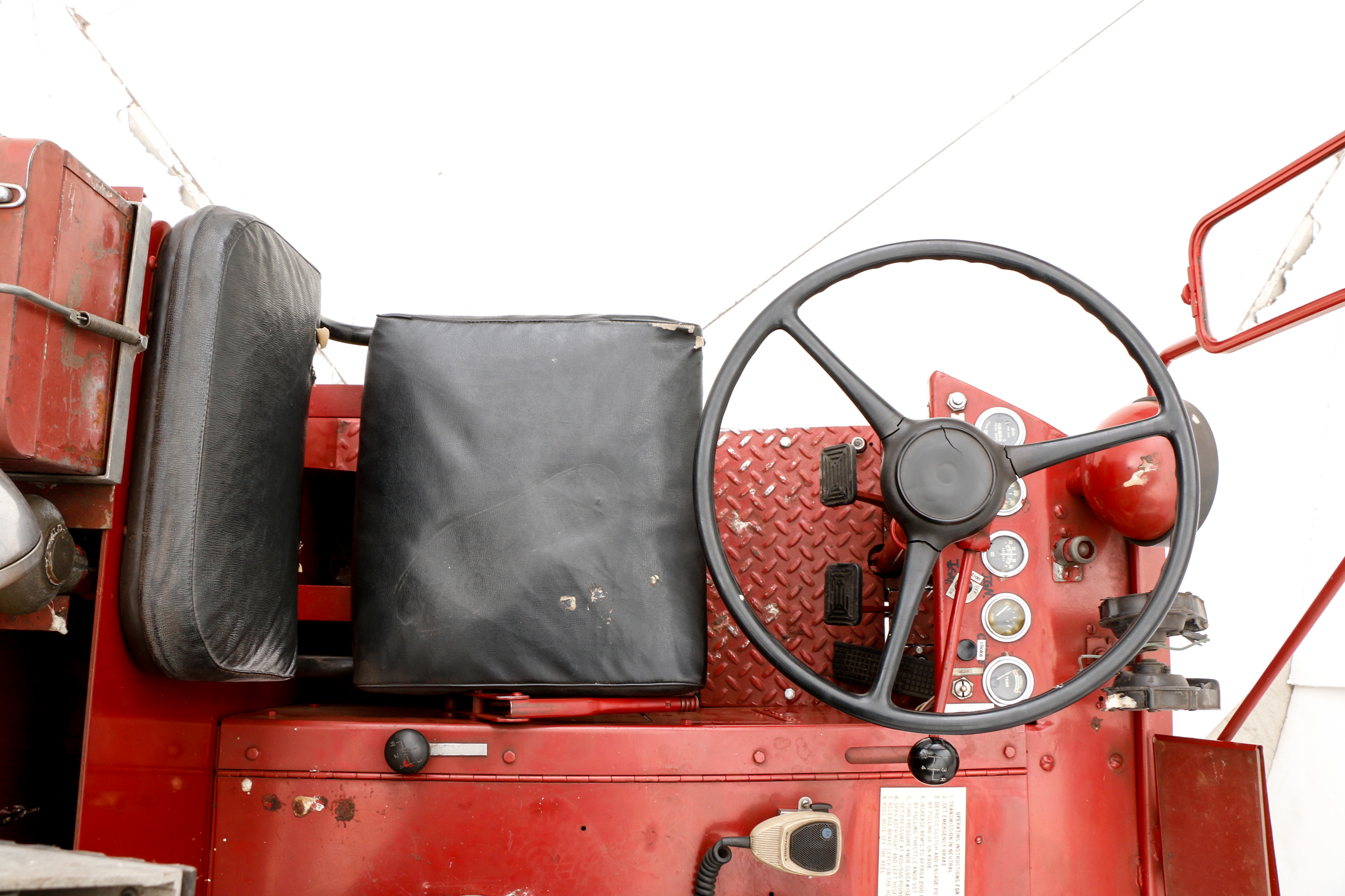 1963 FMC John Bean Industrial Fog Fire Fighter Warehouse Fire Truck