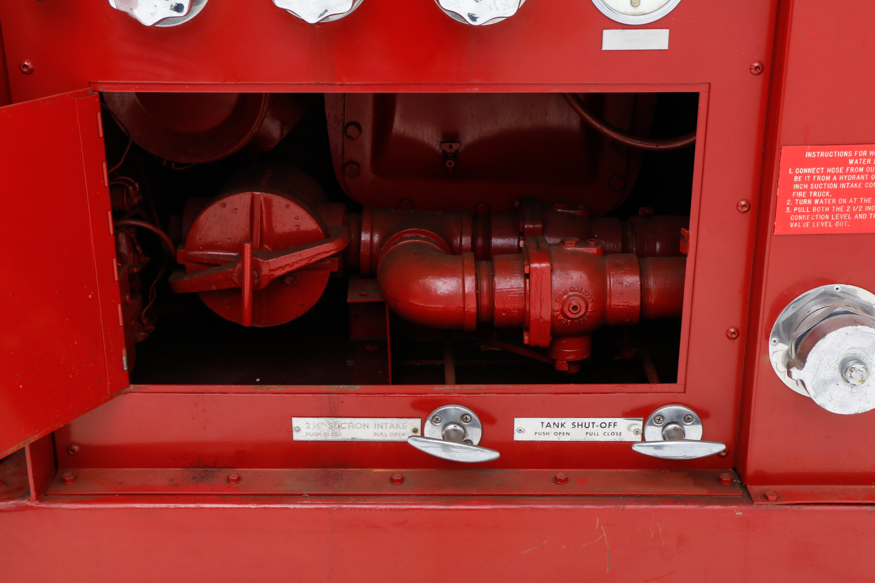 1963 FMC John Bean Industrial Fog Fire Fighter Warehouse Fire Truck