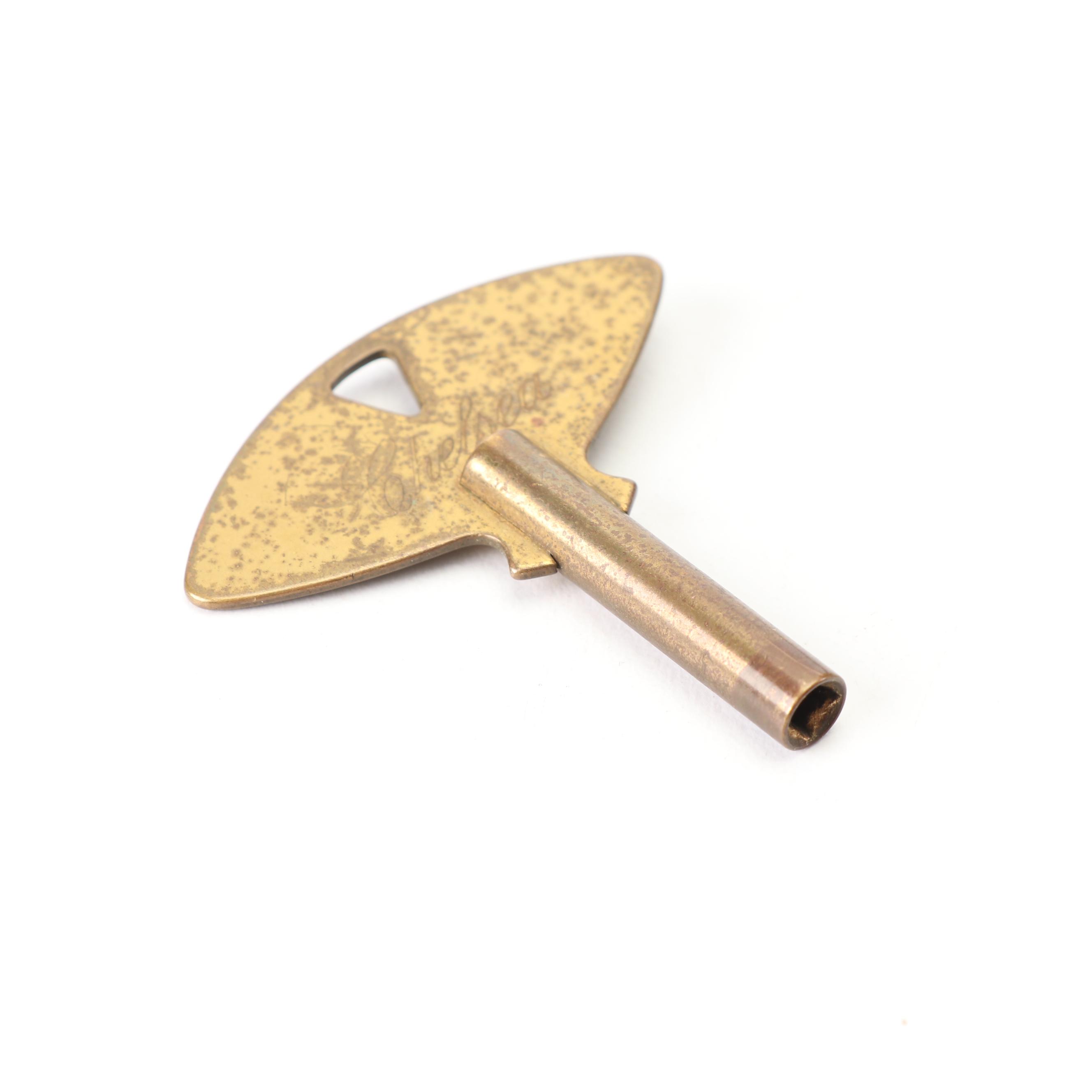 Early 20th Century Dutch Warmink Wuba Bracket Mantel Clock